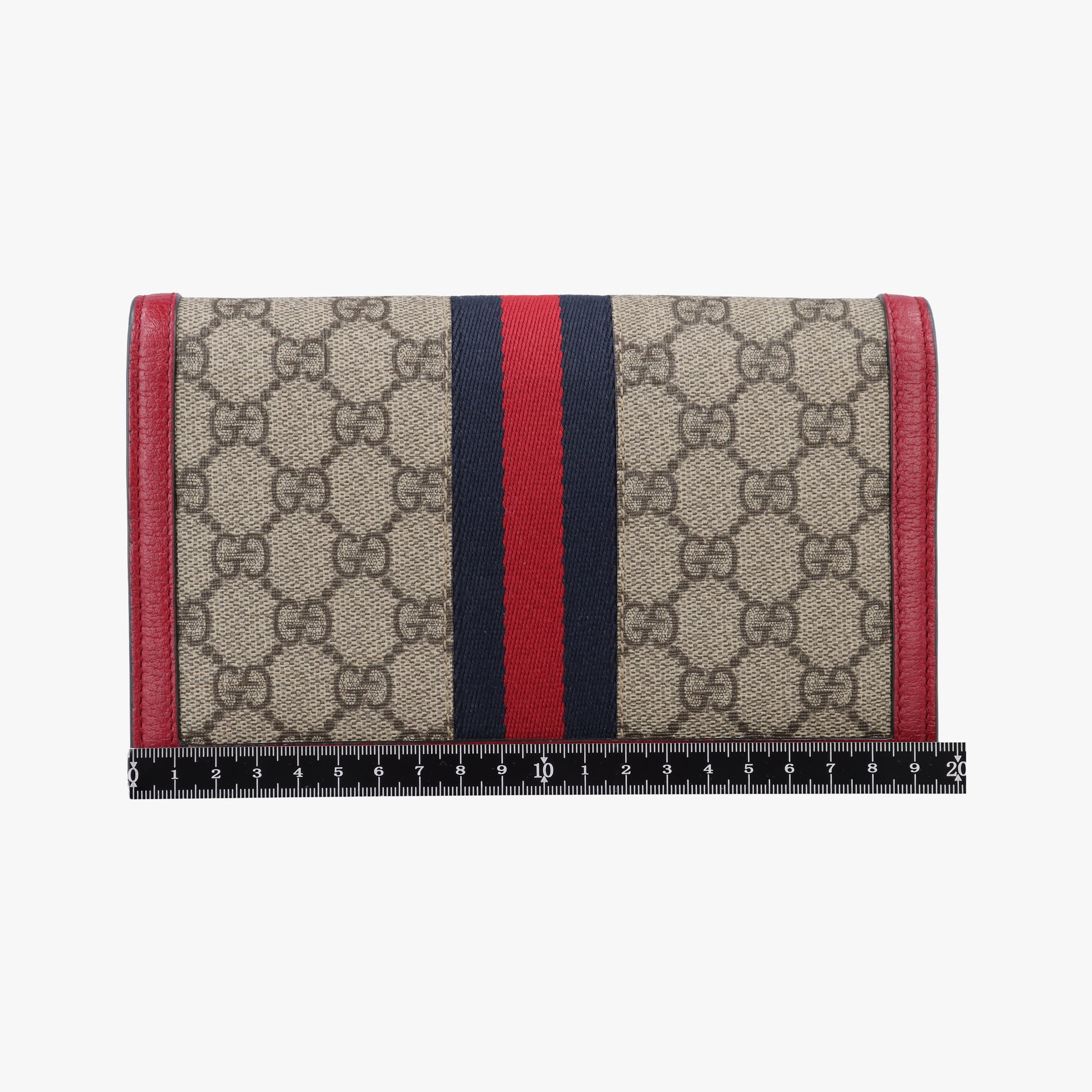 Queen Margaret Beige×Red×Navy PVC coated canvas×leather 476079 クィーンマーガレット ベージュ×レッド×ネイビー PVCコーティングキャンバス×レザー 476079 