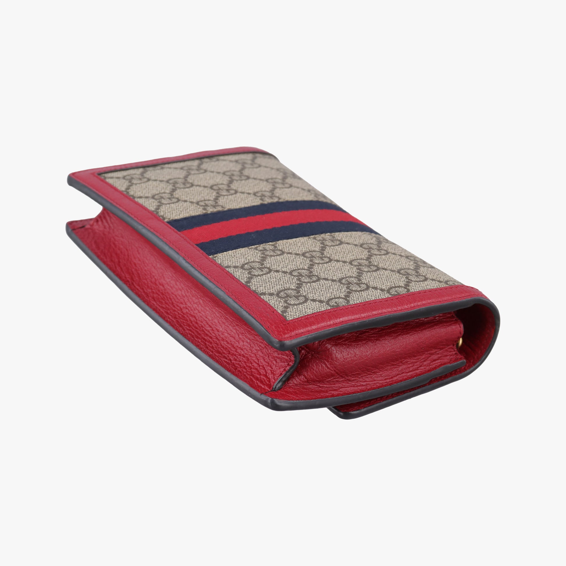 Queen Margaret Beige×Red×Navy PVC coated canvas×leather 476079 クィーンマーガレット ベージュ×レッド×ネイビー PVCコーティングキャンバス×レザー 476079 