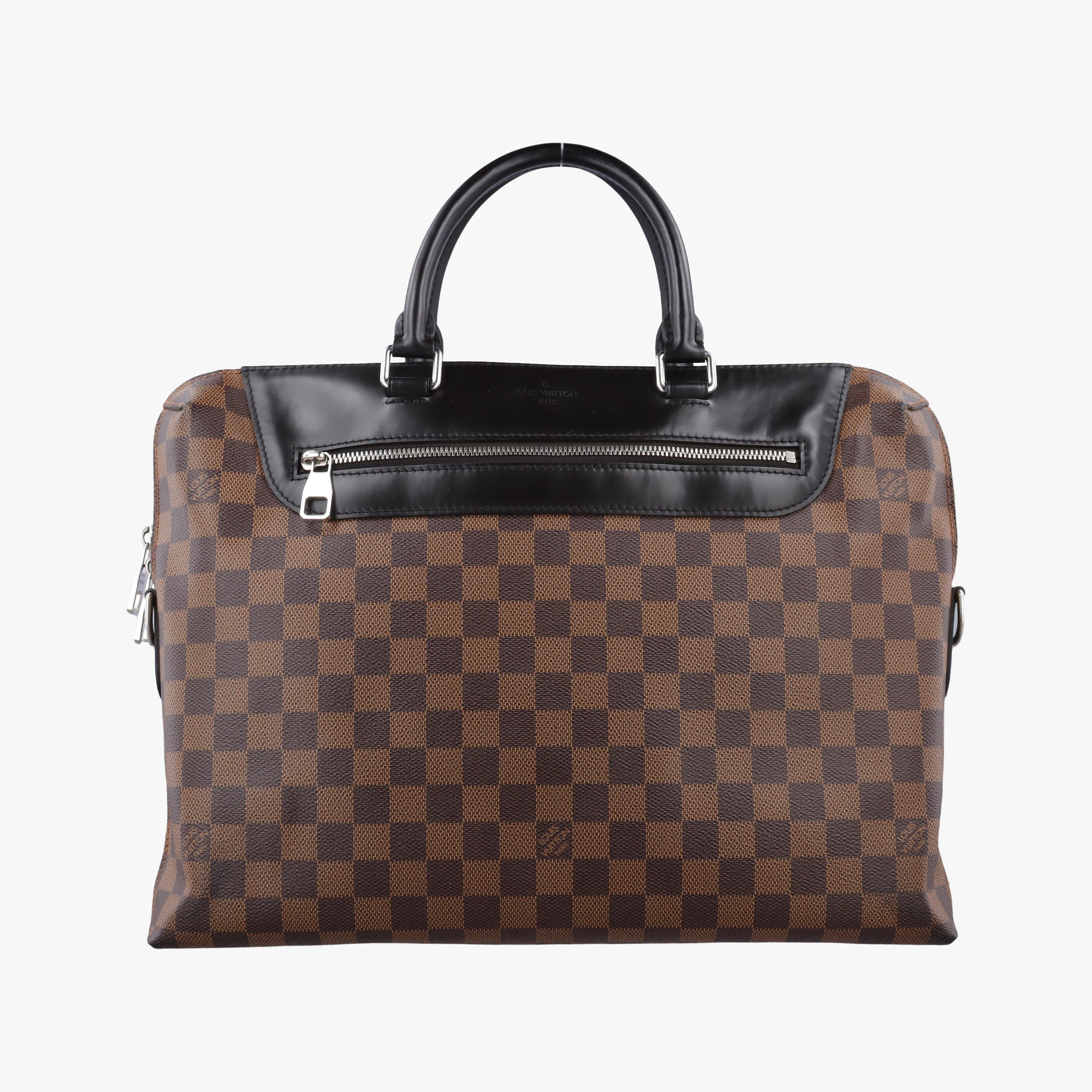 PDJ Port Document Jour Ebene x Noir Damier canvas x leather N41438 MB1136PDJ ポルトドキュマンジュール エベヌ×ノワール ダミエキャンバス×レザー N41438 MB1136