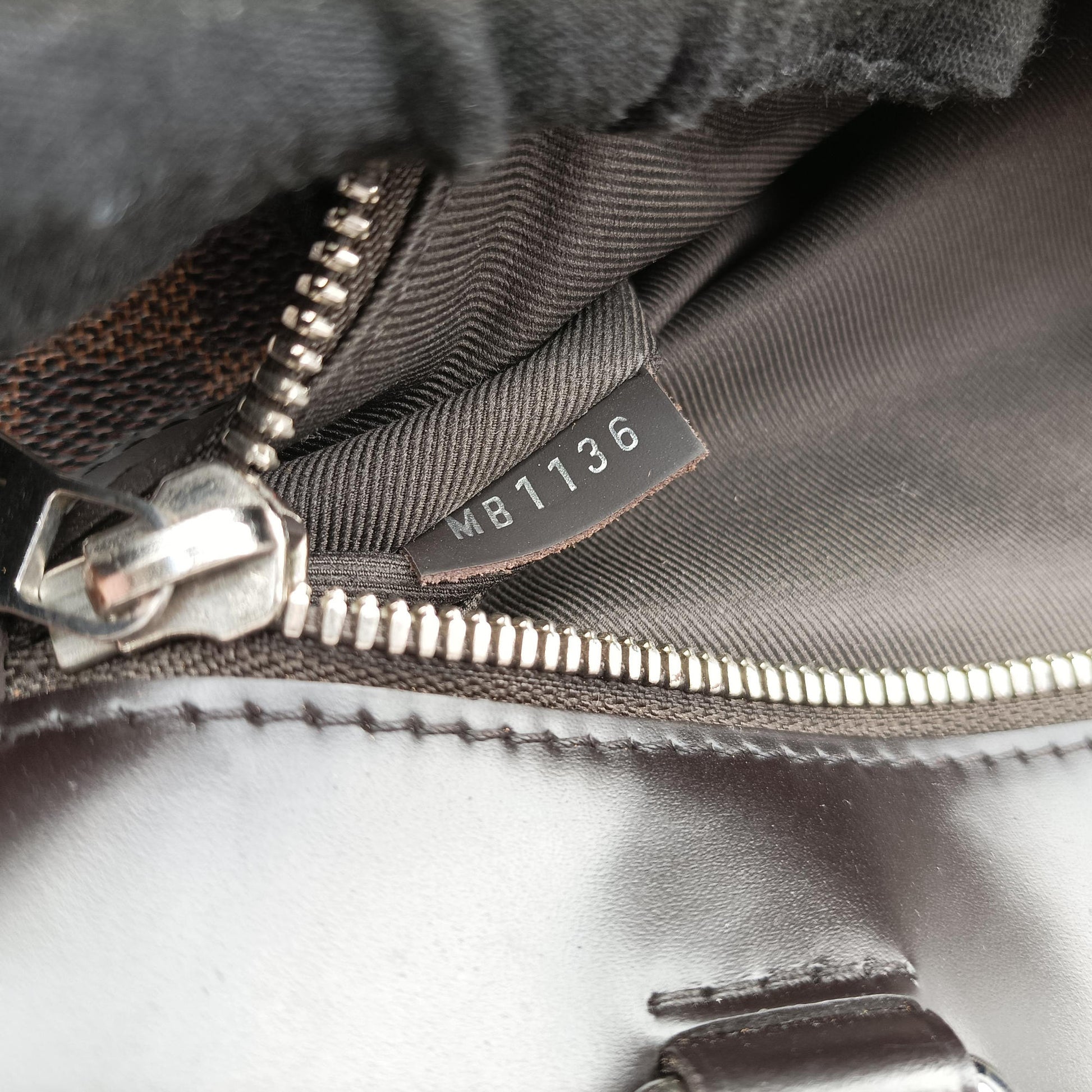 PDJ Port Document Jour Ebene x Noir Damier canvas x leather N41438 MB1136PDJ ポルトドキュマンジュール エベヌ×ノワール ダミエキャンバス×レザー N41438 MB1136