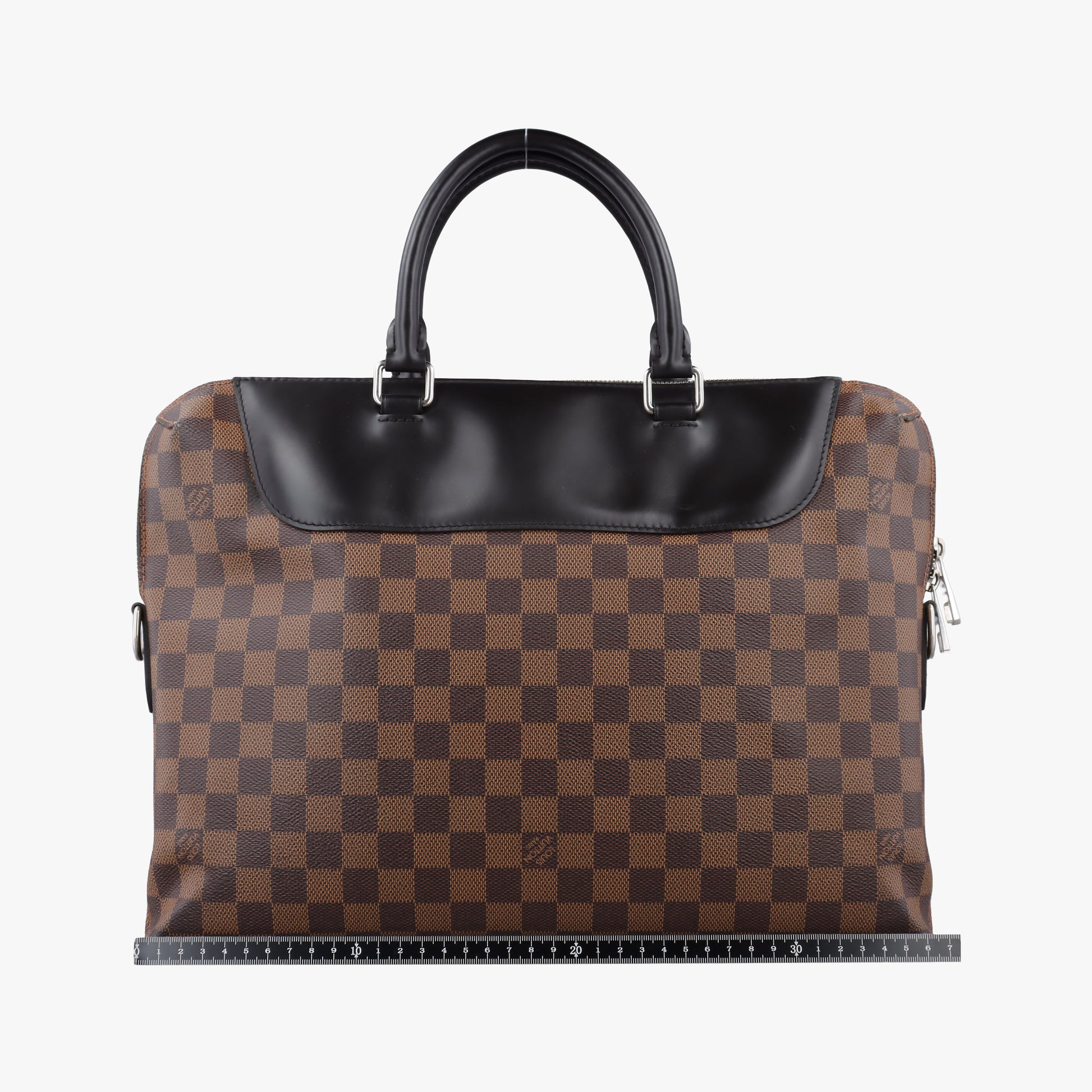 PDJ Port Document Jour Ebene x Noir Damier canvas x leather N41438 MB1136PDJ ポルトドキュマンジュール エベヌ×ノワール ダミエキャンバス×レザー N41438 MB1136