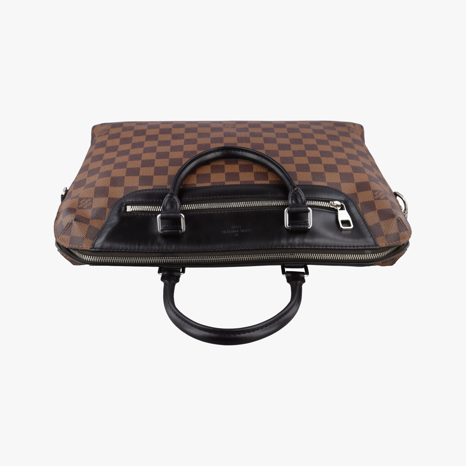 PDJ Port Document Jour Ebene x Noir Damier canvas x leather N41438 MB1136PDJ ポルトドキュマンジュール エベヌ×ノワール ダミエキャンバス×レザー N41438 MB1136