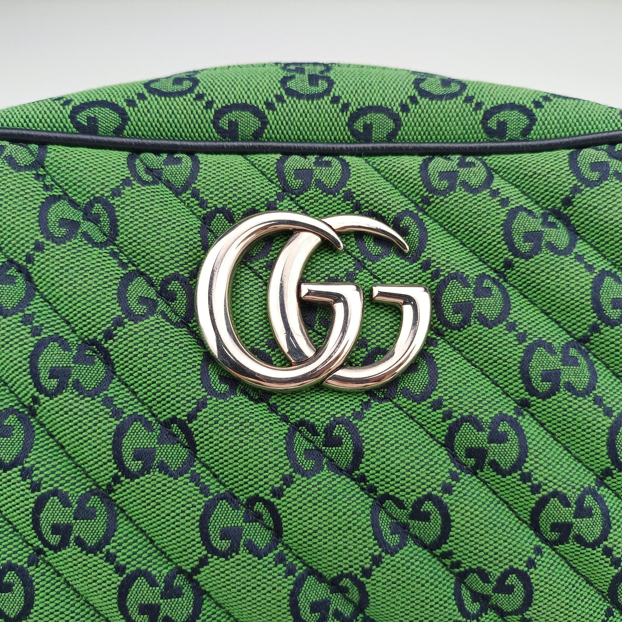 GG Marmont Green canvas 447632 I034610975GGマーモント グリーン キャンバス 447632 I034610975