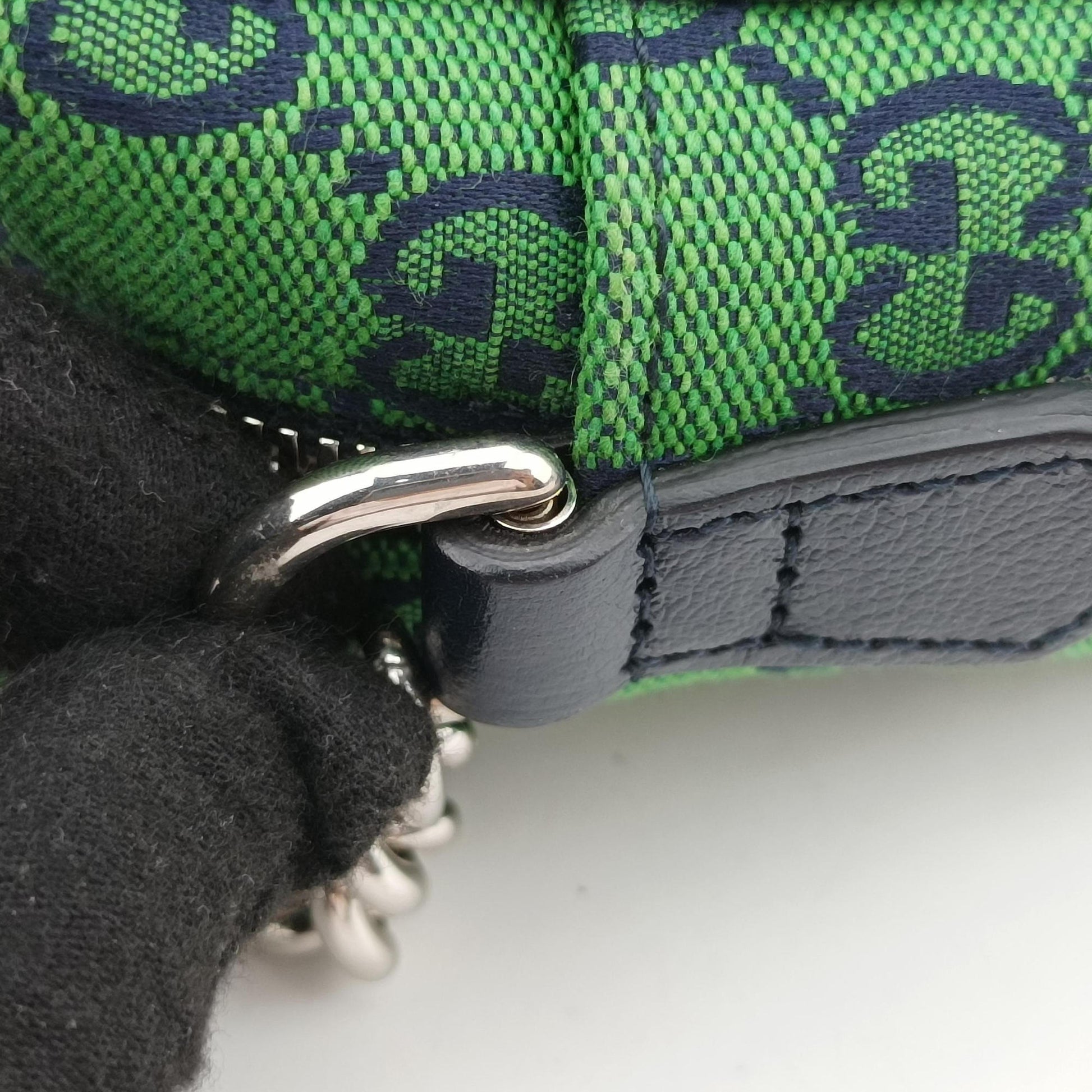 GG Marmont Green canvas 447632 I034610975GGマーモント グリーン キャンバス 447632 I034610975