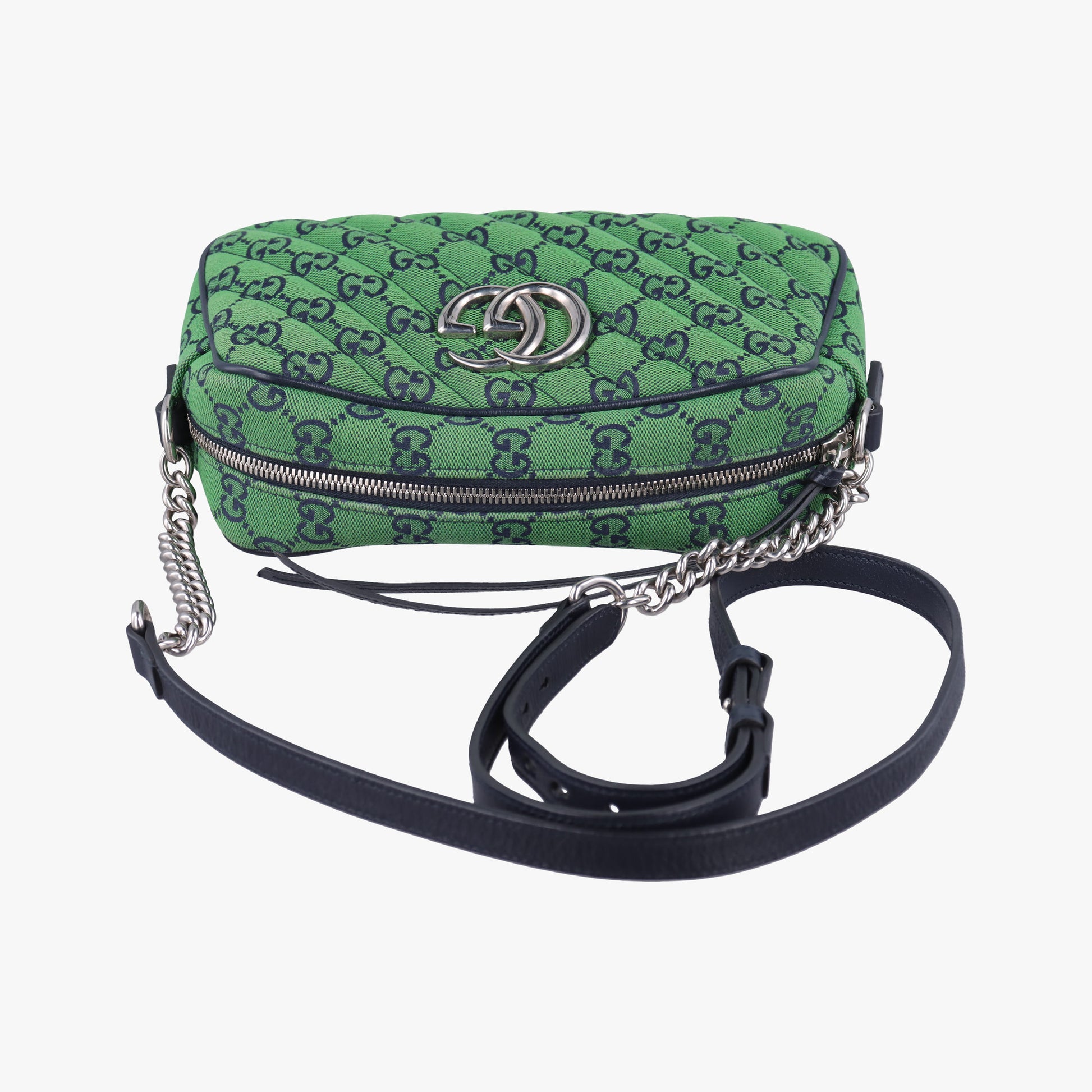 GG Marmont Green canvas 447632 I034610975GGマーモント グリーン キャンバス 447632 I034610975