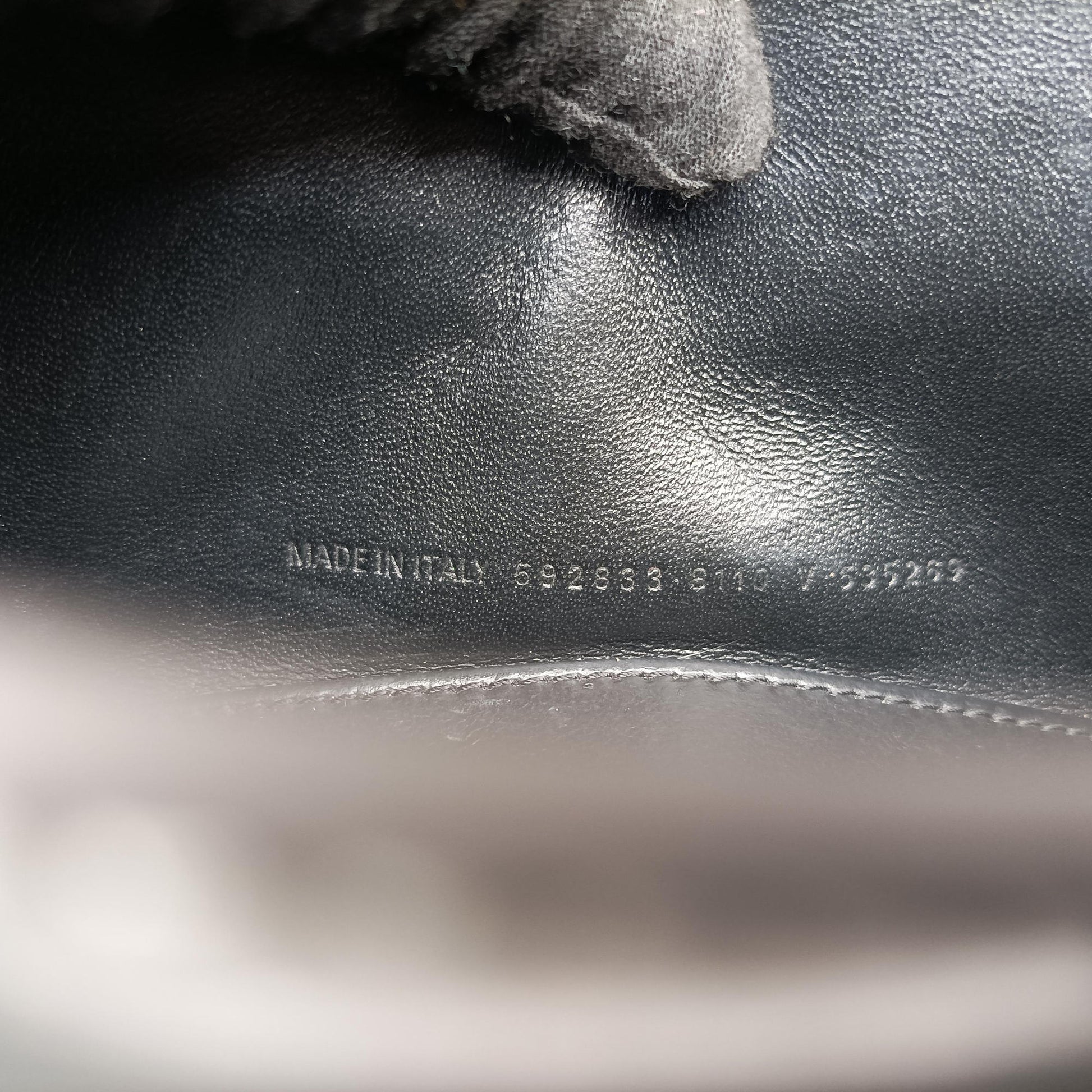 Hourglass XS Silver leather 592833.8110.V.535289アワーグラス XS シルバー レザー 592833.8110.V.535289