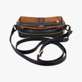 OPHIDIA Brown×black×multi Suede×leather 517350 オフィディア ブラウン×ブラック×マルチ スエード×レザー 517350 