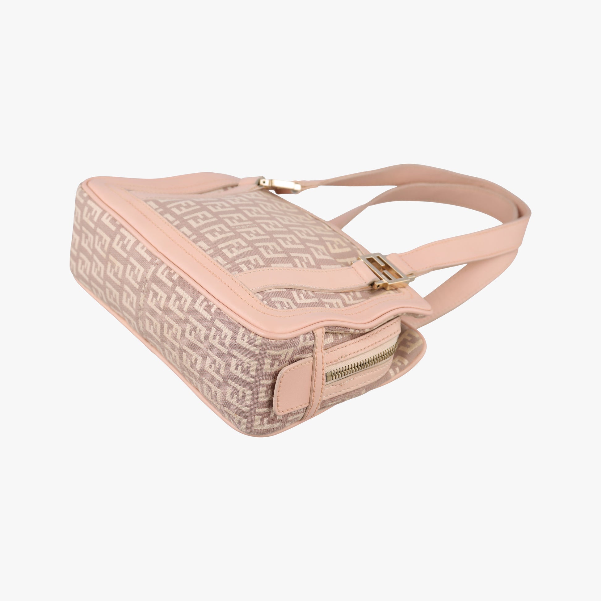 Zucchino Beige×Pink canvas×Leather 8BL074 2288-8BL074-LPN-059ズッキーノ ベージュ×ピンク キャンバス×レザー 8BL074 2288-8BL074-LPN-059