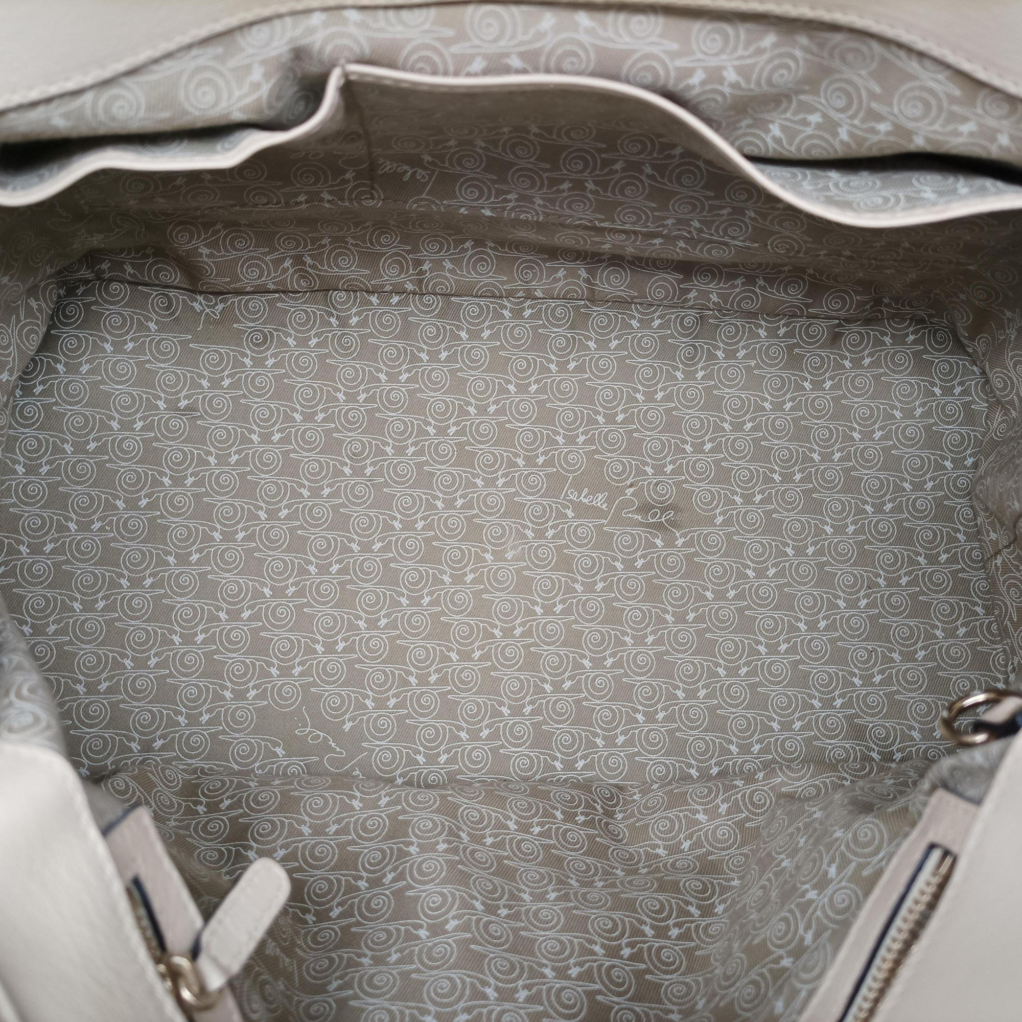 Isabella Rossellini ivory Leather AX.L10.33244イザベラ ロッセリーニ アイボリー レザー AX.L10.33244