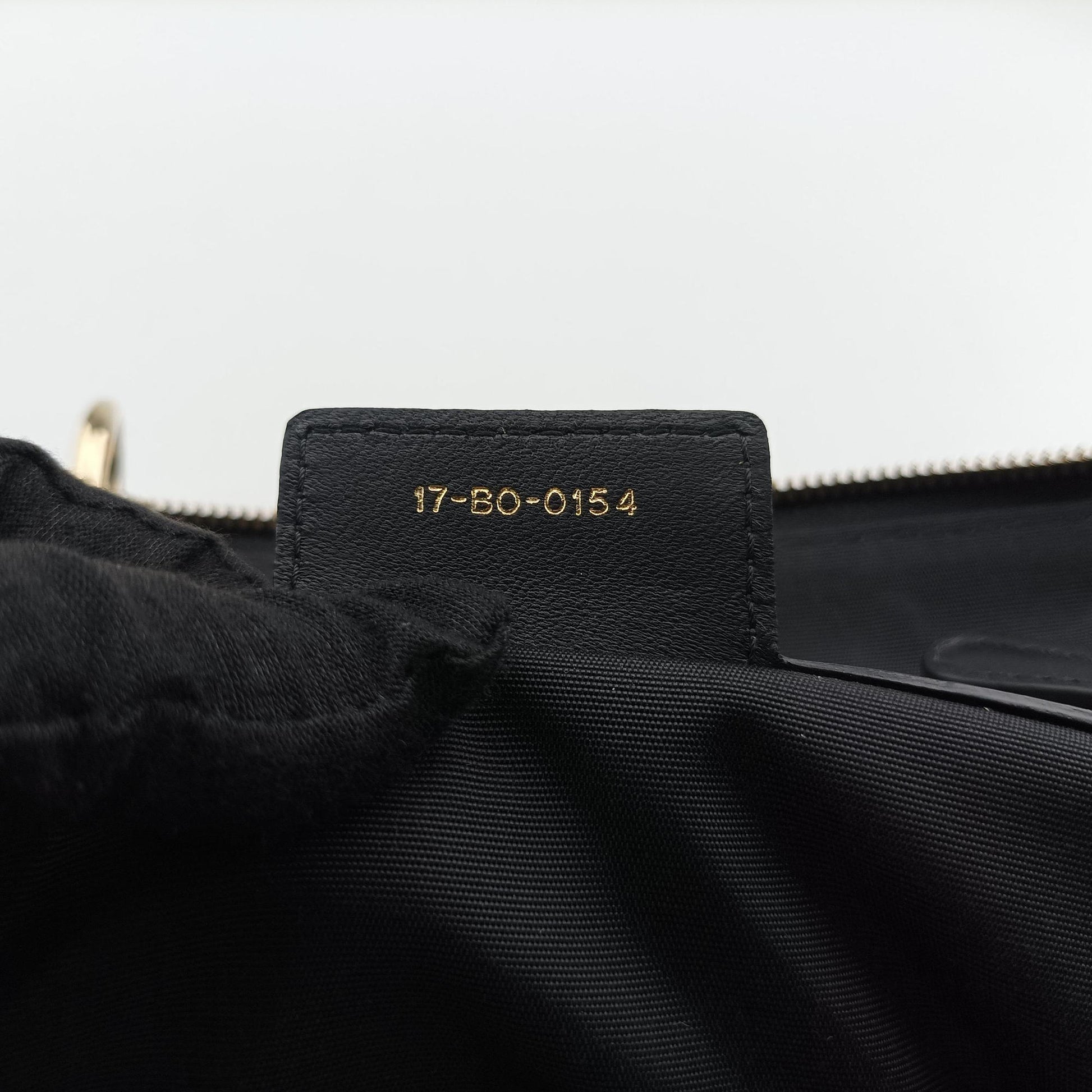 Cannage Dior Soft Shopping Black lambskin 17-BO-0154ディオールソフト ブラック ラムスキン 17-BO-0154