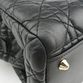 Cannage Dior Soft Shopping Black lambskin 17-BO-0154ディオールソフト ブラック ラムスキン 17-BO-0154