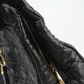 Cannage Dior Soft Shopping Black lambskin 17-BO-0154ディオールソフト ブラック ラムスキン 17-BO-0154