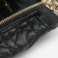 Cannage Dior Soft Shopping Black lambskin 17-BO-0154ディオールソフト ブラック ラムスキン 17-BO-0154