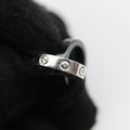 LOVE Cord Silver × Black AU750 B6026005 CIW167ラブコード シルバー × ブラック AU750 B6026005 CIW167