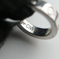 LOVE Cord Silver × Black AU750 B6026005 CIW167ラブコード シルバー × ブラック AU750 B6026005 CIW167