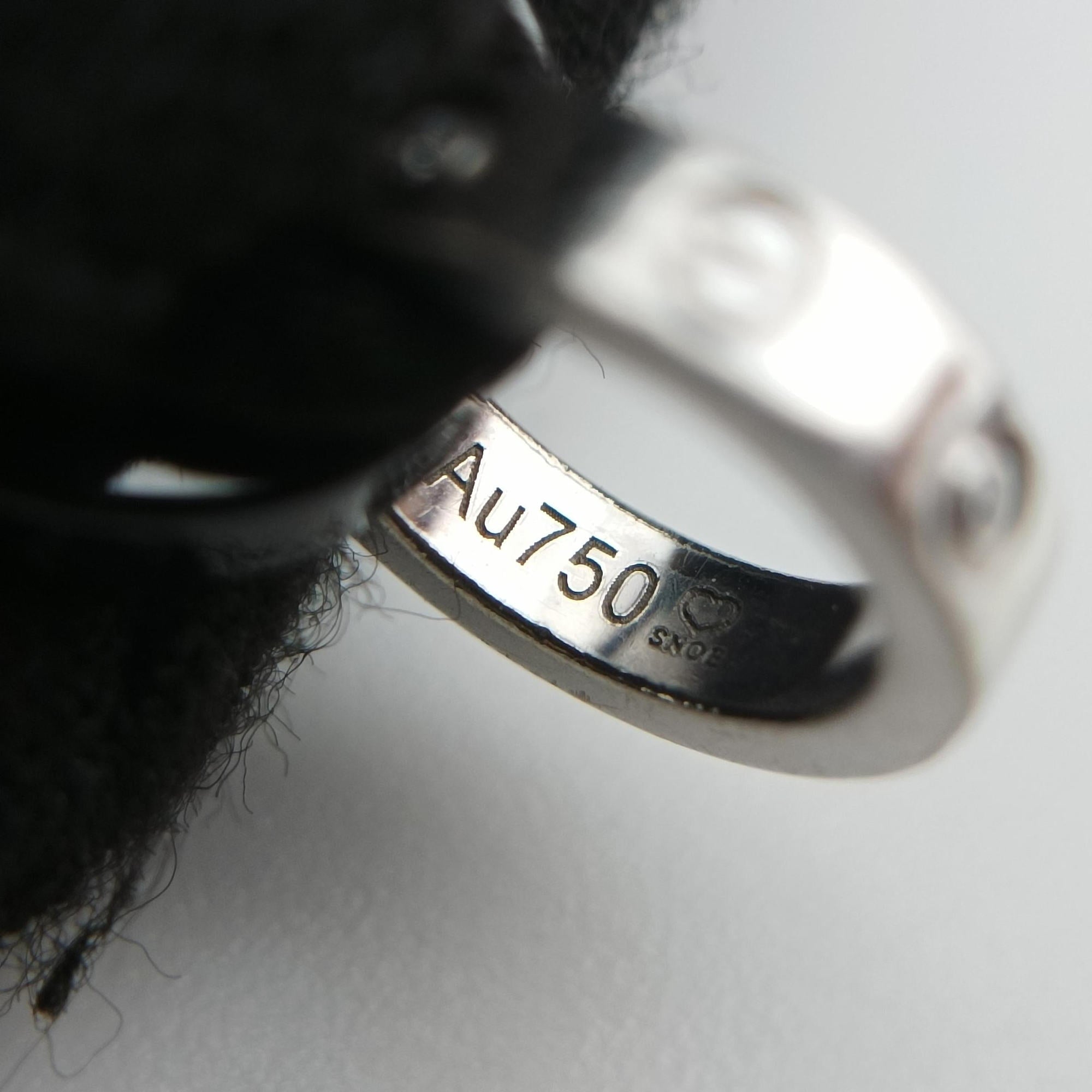 LOVE Cord Silver × Black AU750 B6026005 CIW167ラブコード シルバー × ブラック AU750 B6026005 CIW167