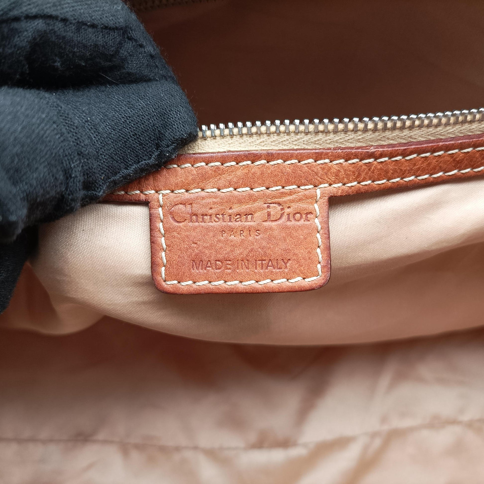 Trotter Romantique  Bow Brown×Multicolour PVC coated canvas×Leather 14-BO-1006ロマンティックトロッター ボウ ブラウン×マルチカラー PVCコーティングキャンバス×レザー 14-BO-1006