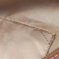 Trotter Romantique  Bow Brown×Multicolour PVC coated canvas×Leather 14-BO-1006ロマンティックトロッター ボウ ブラウン×マルチカラー PVCコーティングキャンバス×レザー 14-BO-1006