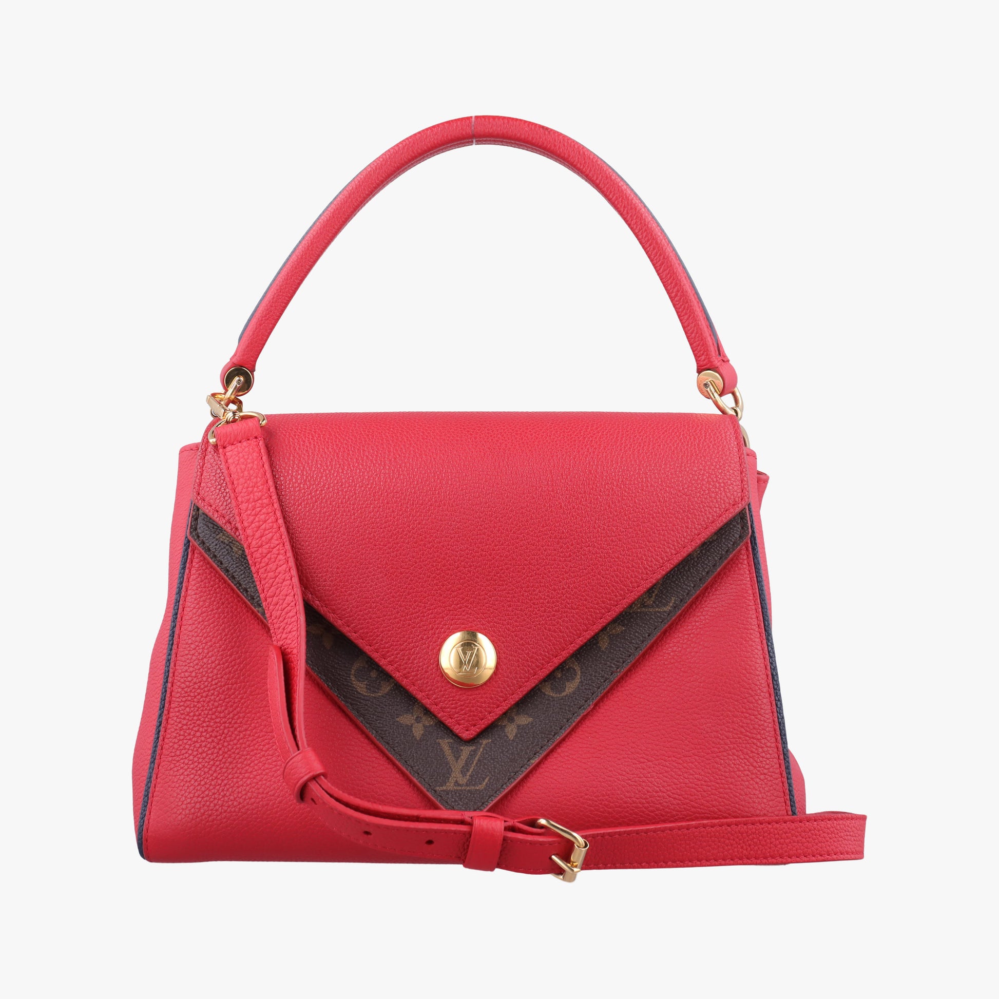 DOUBLE V ruby Monogram Canvas ácalf leather M54624 TR3177ドゥブルV ルビー モノグラムキャンバス×カーフレザー M54624 TR3177