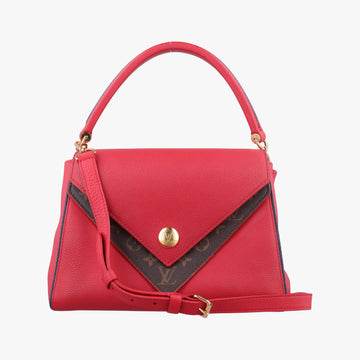 DOUBLE V ruby Monogram Canvas ácalf leather M54624 TR3177ドゥブルV ルビー モノグラムキャンバス×カーフレザー M54624 TR3177