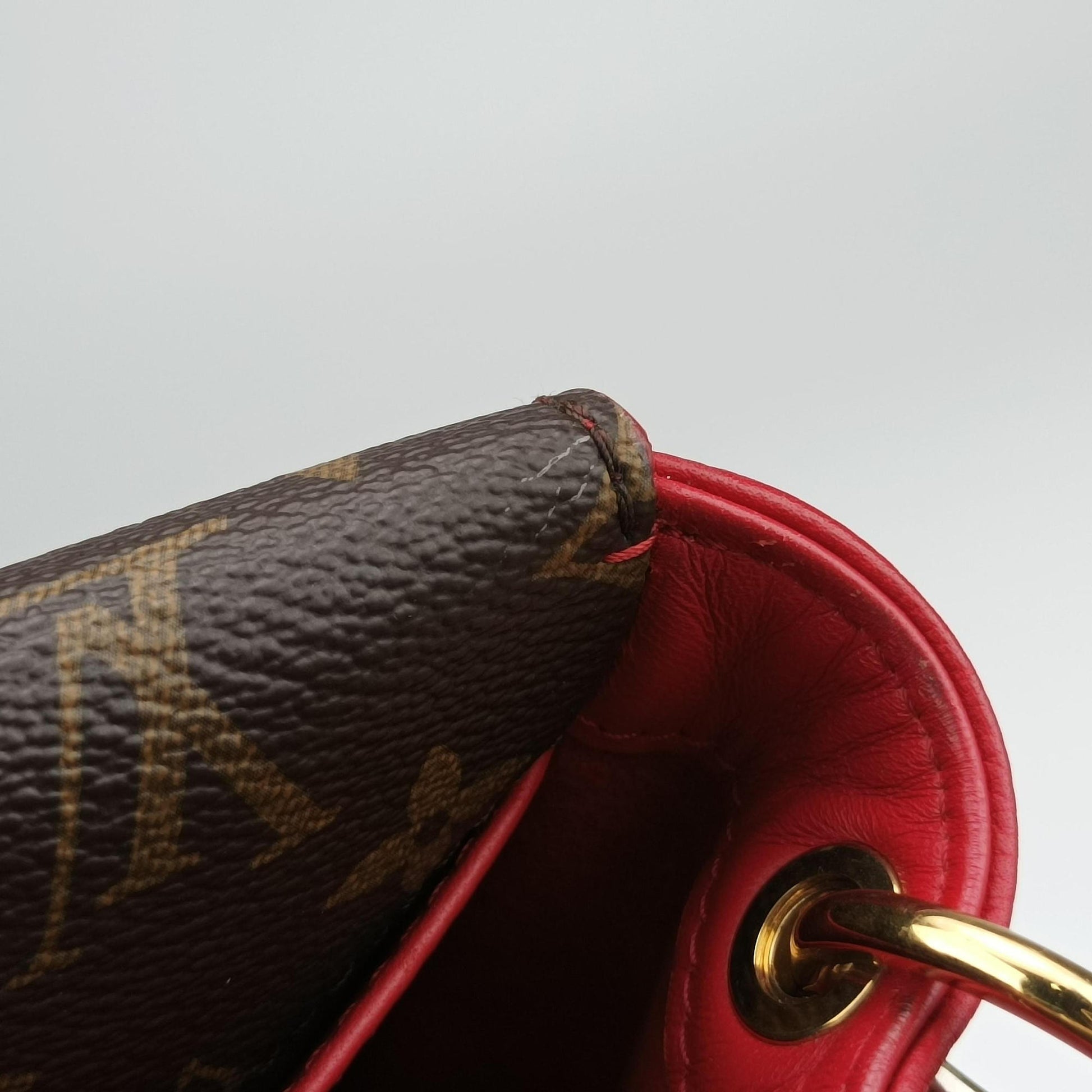 DOUBLE V ruby Monogram Canvas ácalf leather M54624 TR3177ドゥブルV ルビー モノグラムキャンバス×カーフレザー M54624 TR3177