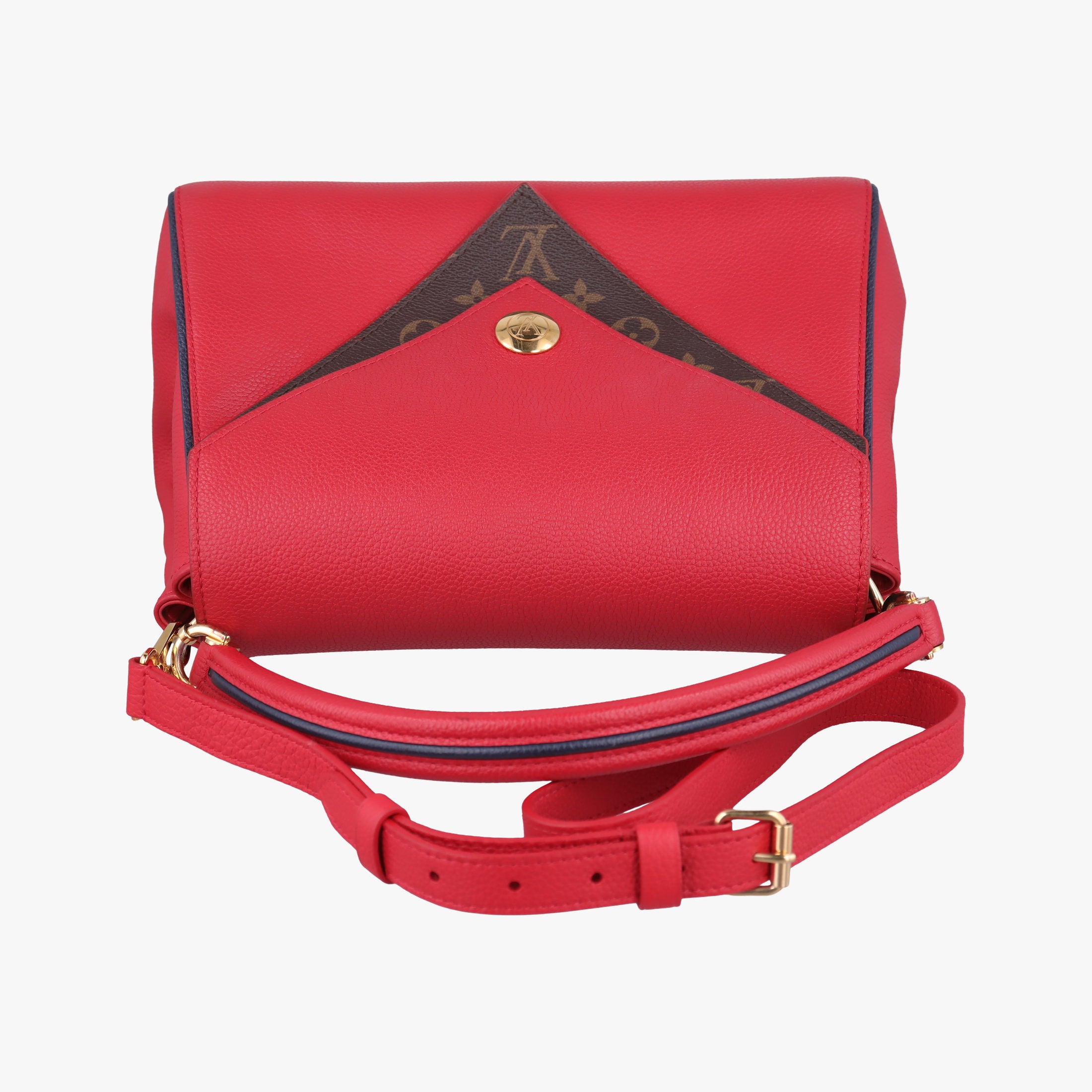 DOUBLE V ruby Monogram Canvas ácalf leather M54624 TR3177ドゥブルV ルビー モノグラムキャンバス×カーフレザー M54624 TR3177
