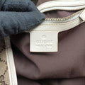 Pelham Hobo Brown×White canvas×leather 137621 ペルハム ホーボー ブラウン×ホワイト キャンバス×レザー 137621 