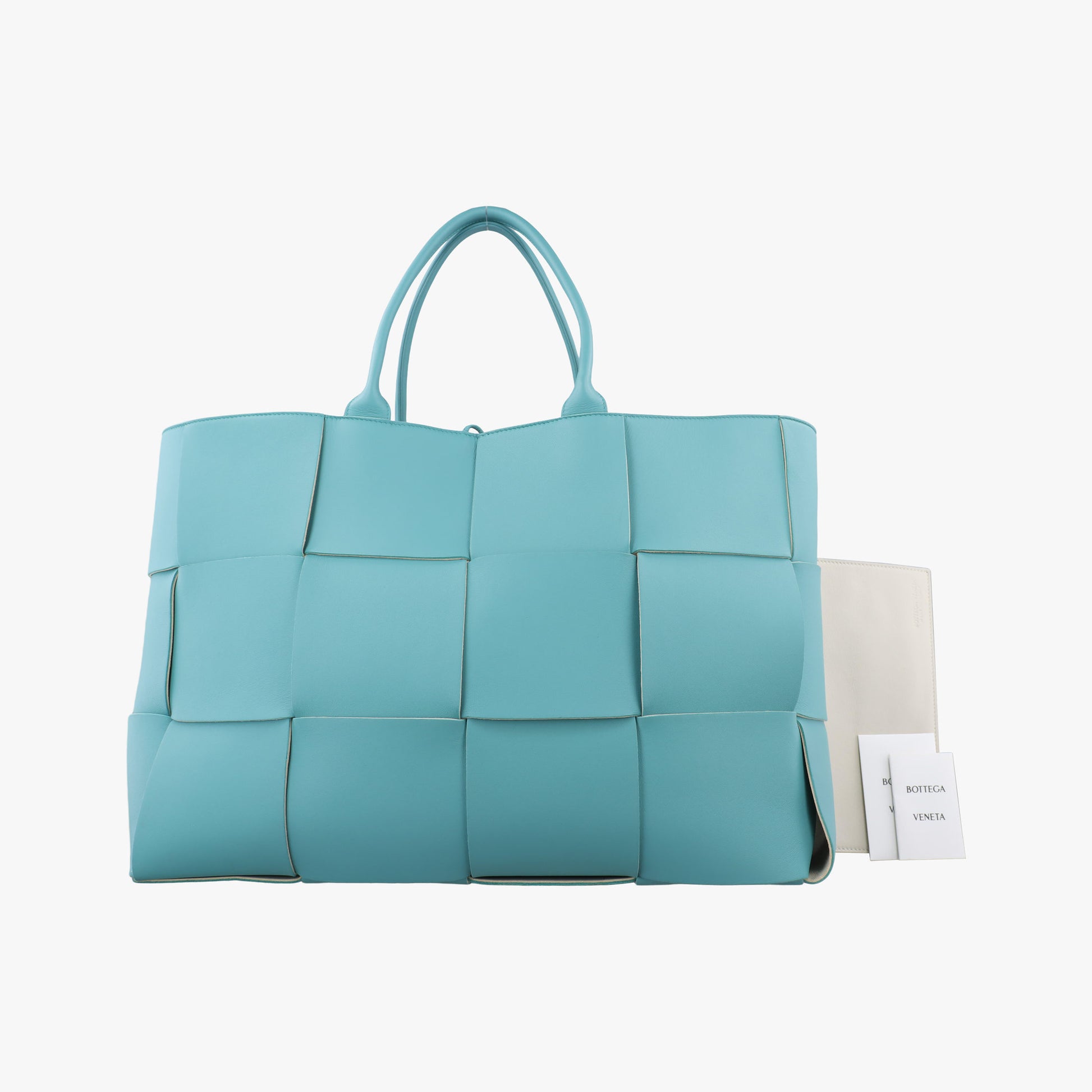 THE ARCO Tote Blue lambskin B09087247V IC Chipザ アルコ トート ブルー ラムスキン B09087247V ICチップ