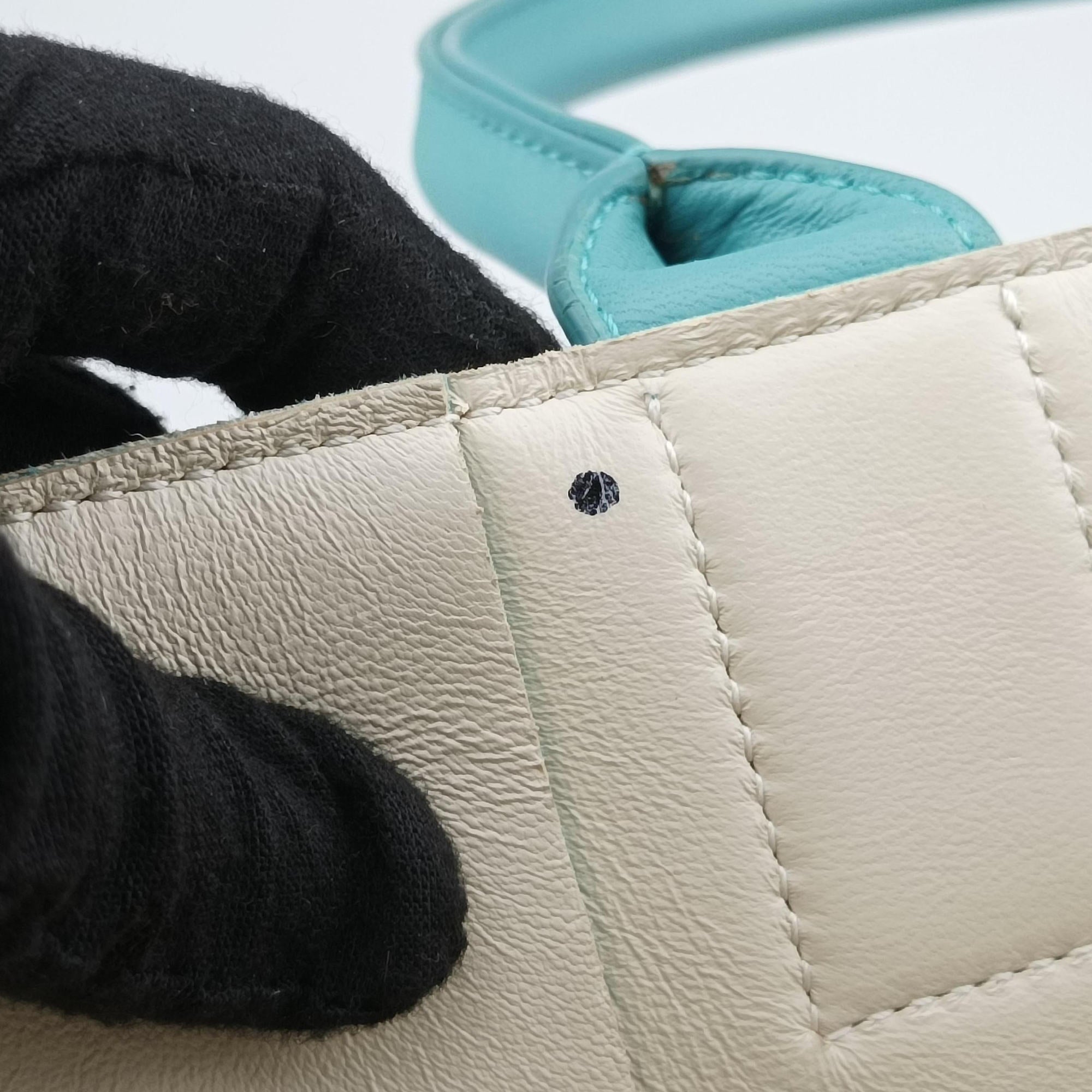 THE ARCO Tote Blue lambskin B09087247V IC Chipザ アルコ トート ブルー ラムスキン B09087247V ICチップ