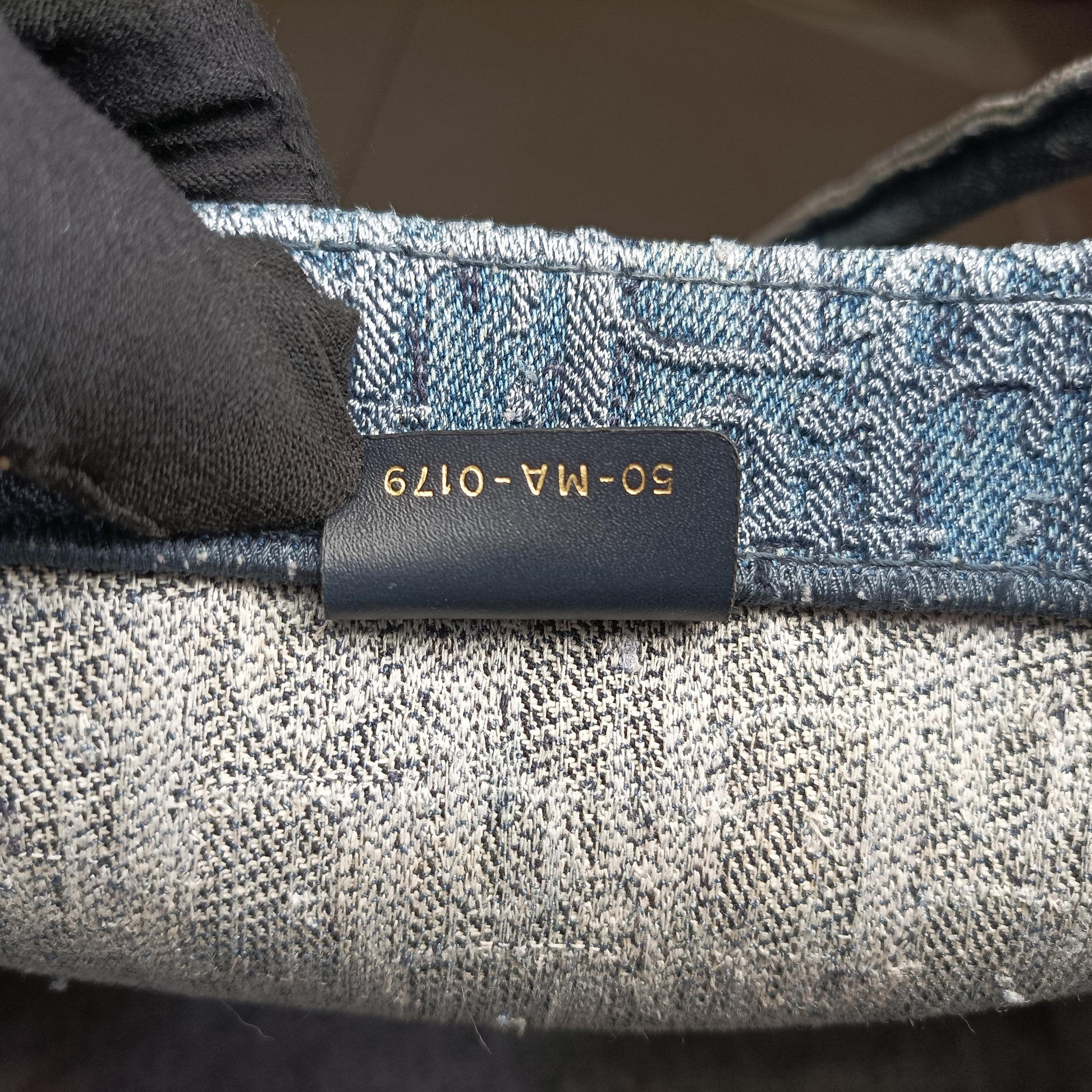 BOOK TOTE Navy Denim 50-MA-0179ブックトート ネイビー デニム 50-MA-0179