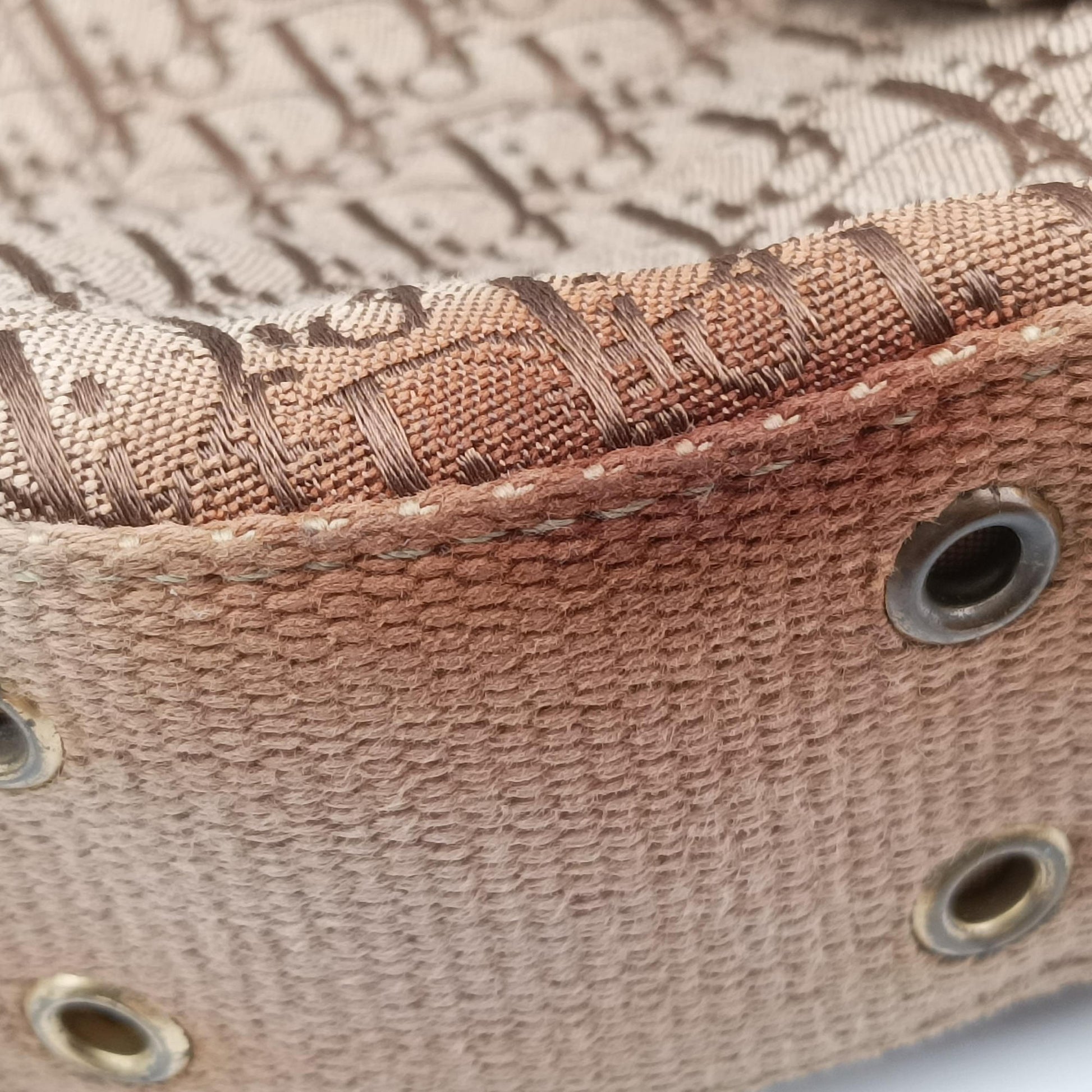 Street Chic Beige×Camel canvasxleather 24BM-0023ストリートシック ベージュ×キャメル キャンバスxレザー 24BM-0023
