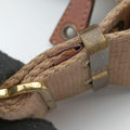 Street Chic Beige×Camel canvasxleather 24BM-0023ストリートシック ベージュ×キャメル キャンバスxレザー 24BM-0023