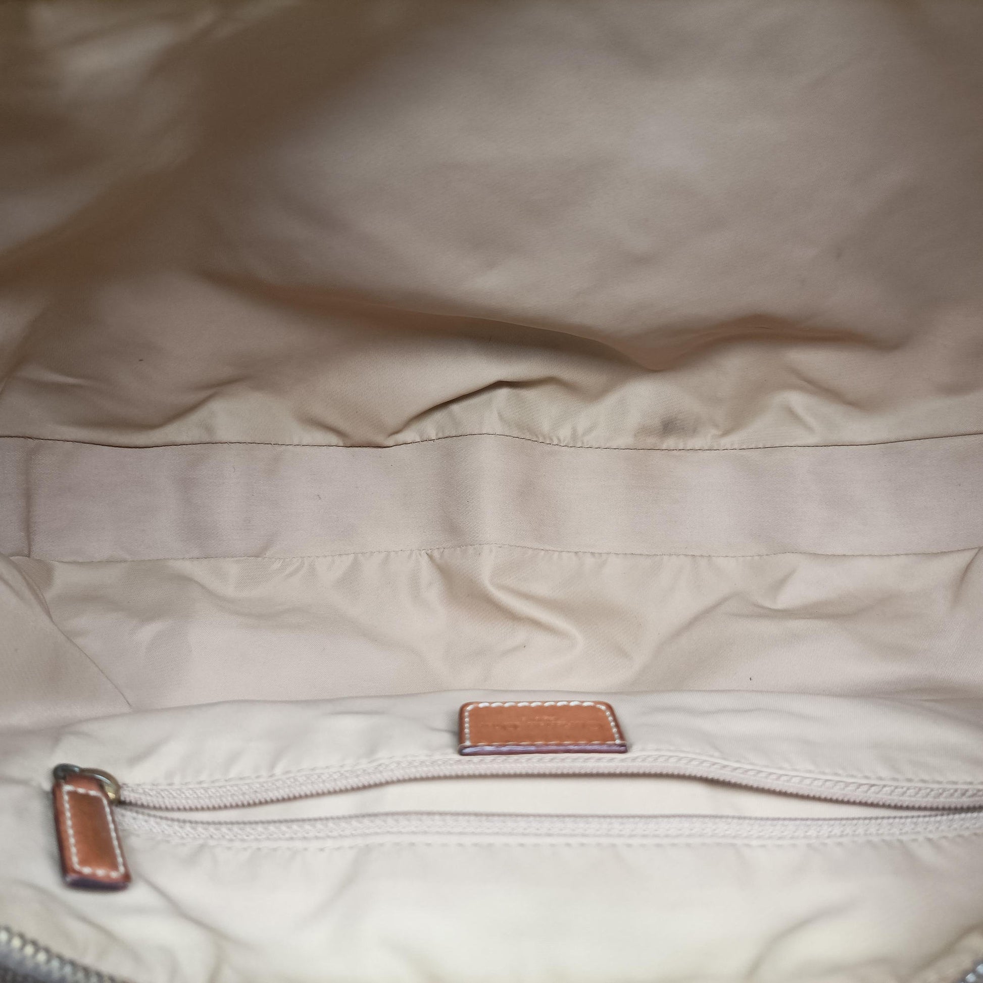 Street Chic Beige×Camel canvasxleather 24BM-0023ストリートシック ベージュ×キャメル キャンバスxレザー 24BM-0023