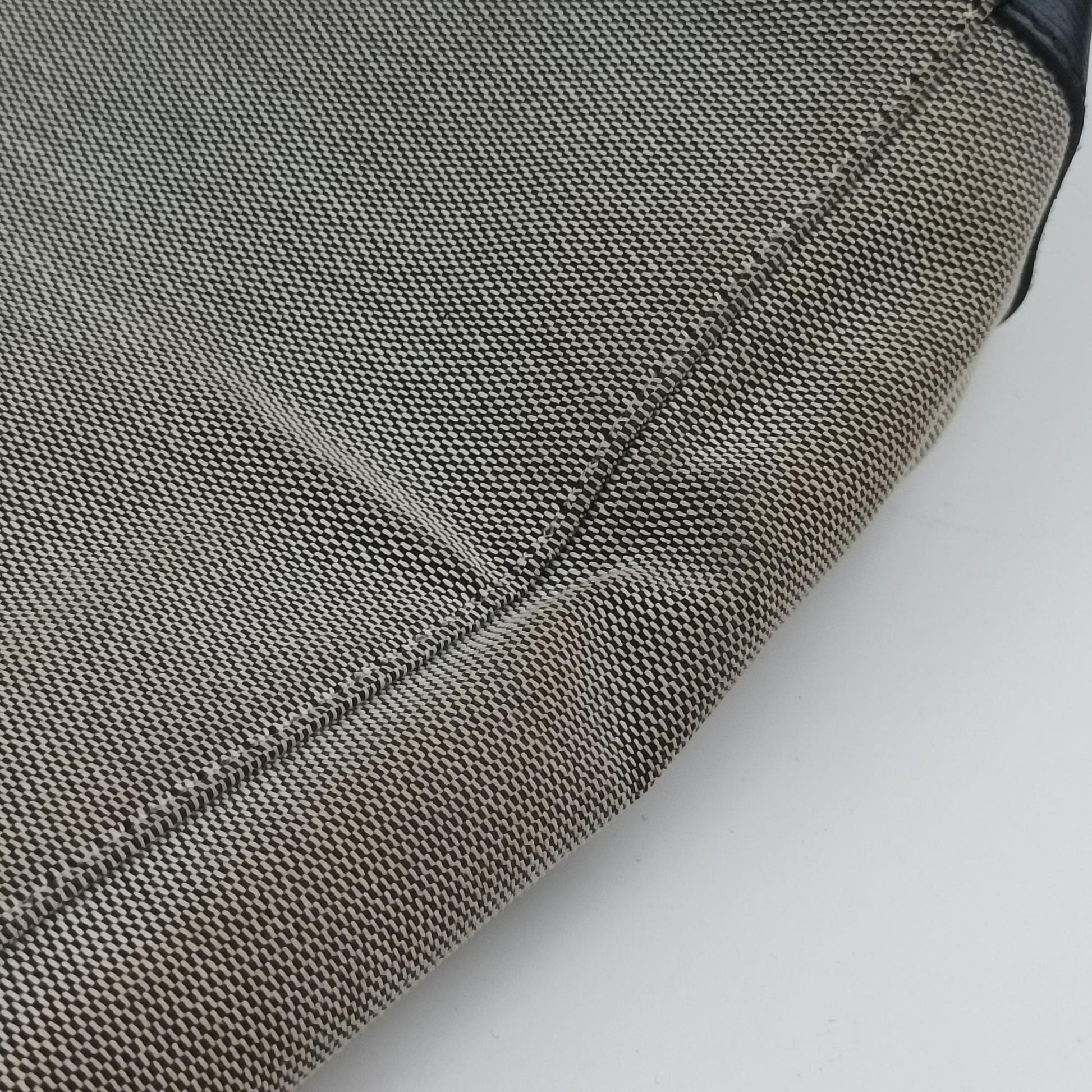G logo tote Gray×Navy Leather×Canvas 002.11 Gロゴ トート グレー×ネービー レザー×キャンバス 002.11 