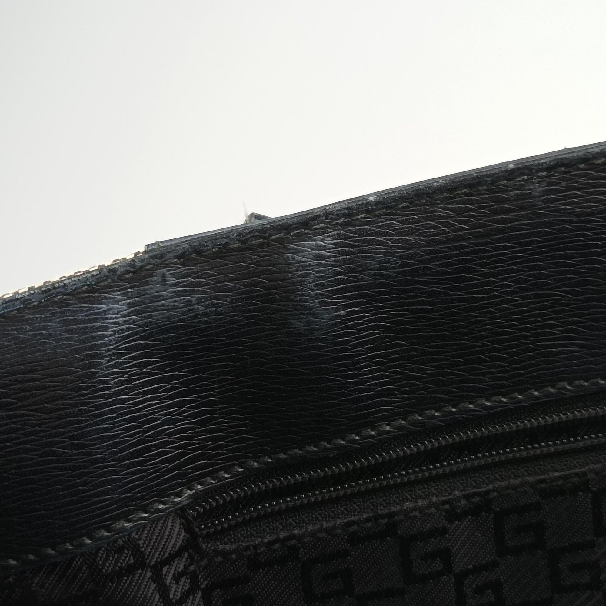 G logo tote Gray×Navy Leather×Canvas 002.11 Gロゴ トート グレー×ネービー レザー×キャンバス 002.11 