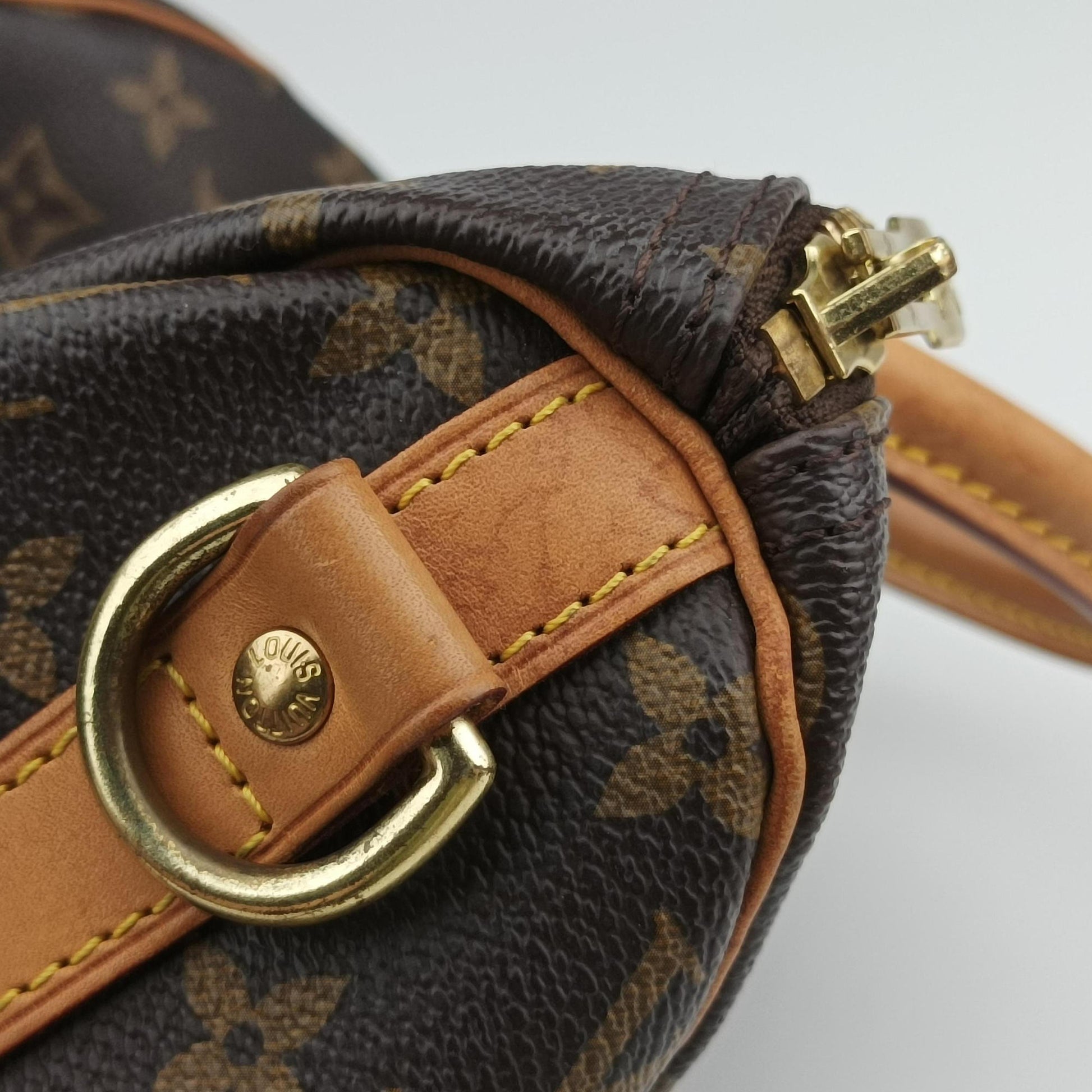 World Tour Edition Speedy Bandouliere 30 Brown×multi Monogram Canvas DU4187ワールドツアー コレクション スピーディ・バンドリエール30 モノグラム/ブラウン×マルチ モノグラム キャンバス DU4187