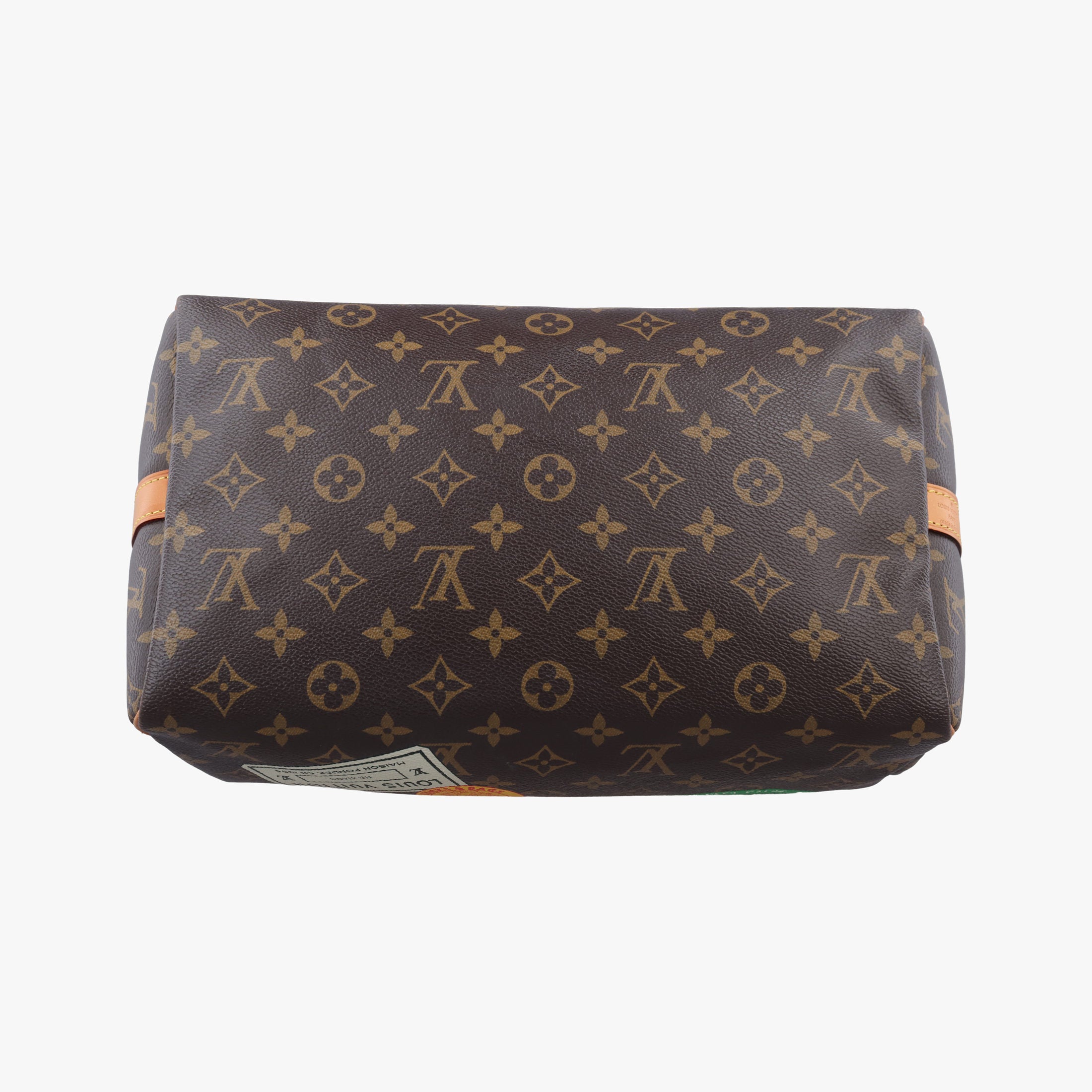 World Tour Edition Speedy Bandouliere 30 Brown×multi Monogram Canvas DU4187ワールドツアー コレクション スピーディ・バンドリエール30 モノグラム/ブラウン×マルチ モノグラム キャンバス DU4187