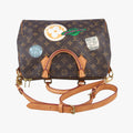 World Tour Edition Speedy Bandouliere 30 Brown×multi Monogram Canvas DU4187ワールドツアー コレクション スピーディ・バンドリエール30 モノグラム/ブラウン×マルチ モノグラム キャンバス DU4187