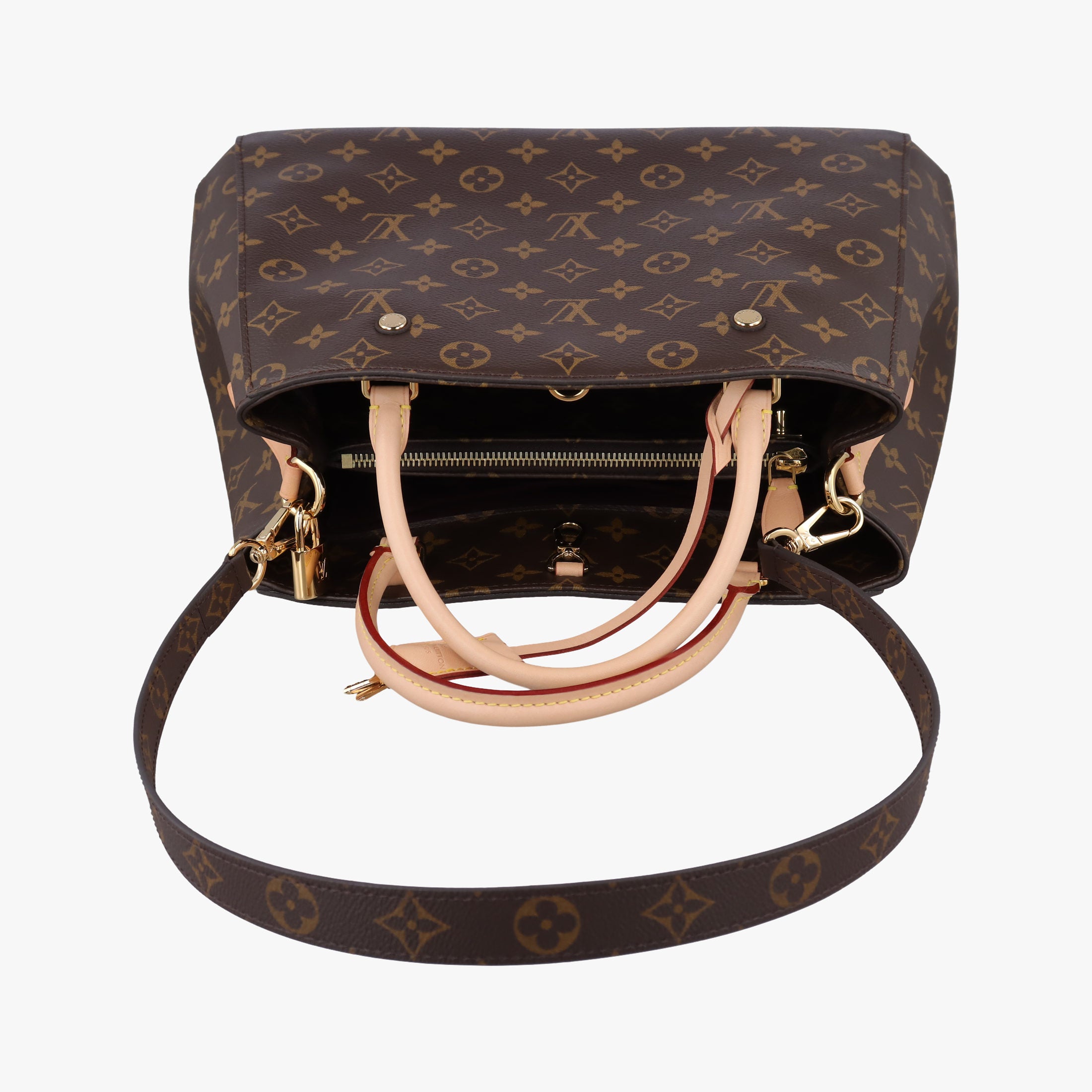 Montaigne MM Brown Monogram Canvas M41056 IC ChipモンテーニュMM モノグラム/ブラウン モノグラムキャンバス M41056 ICチップ