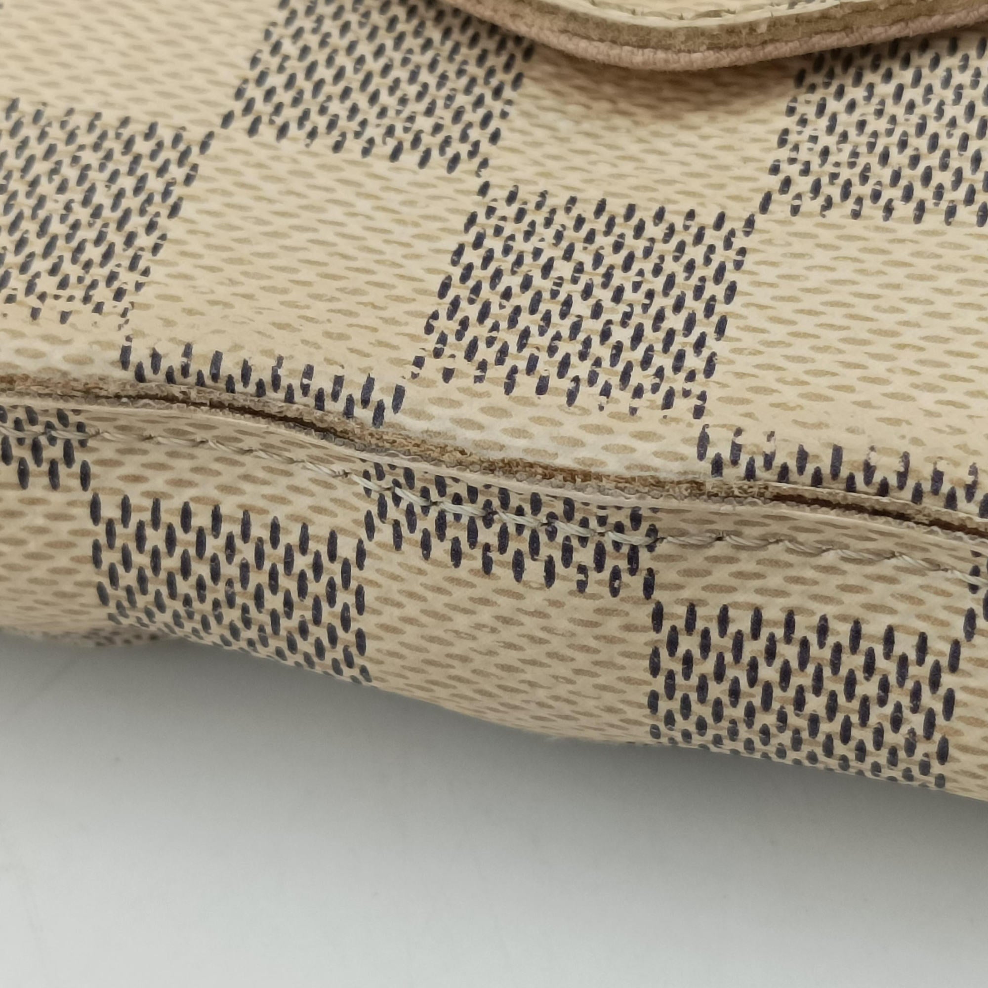 Pochette FéLICIE Azur Damier Canvas N63106 MI2106ポシェットフェリシー アズール ダミエキャンバス N63106 MI2106