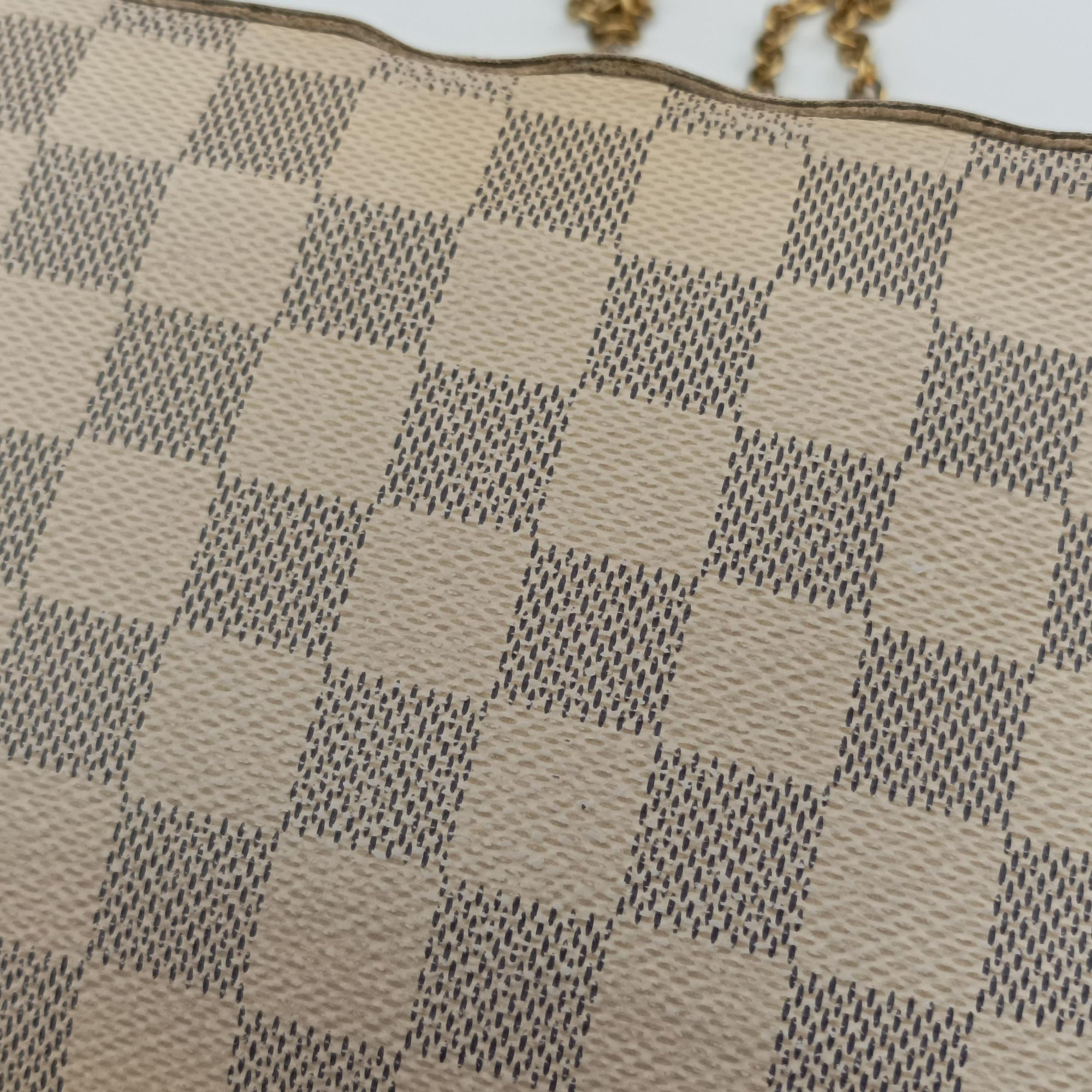 Pochette FéLICIE Azur Damier Canvas N63106 MI2106ポシェットフェリシー アズール ダミエキャンバス N63106 MI2106