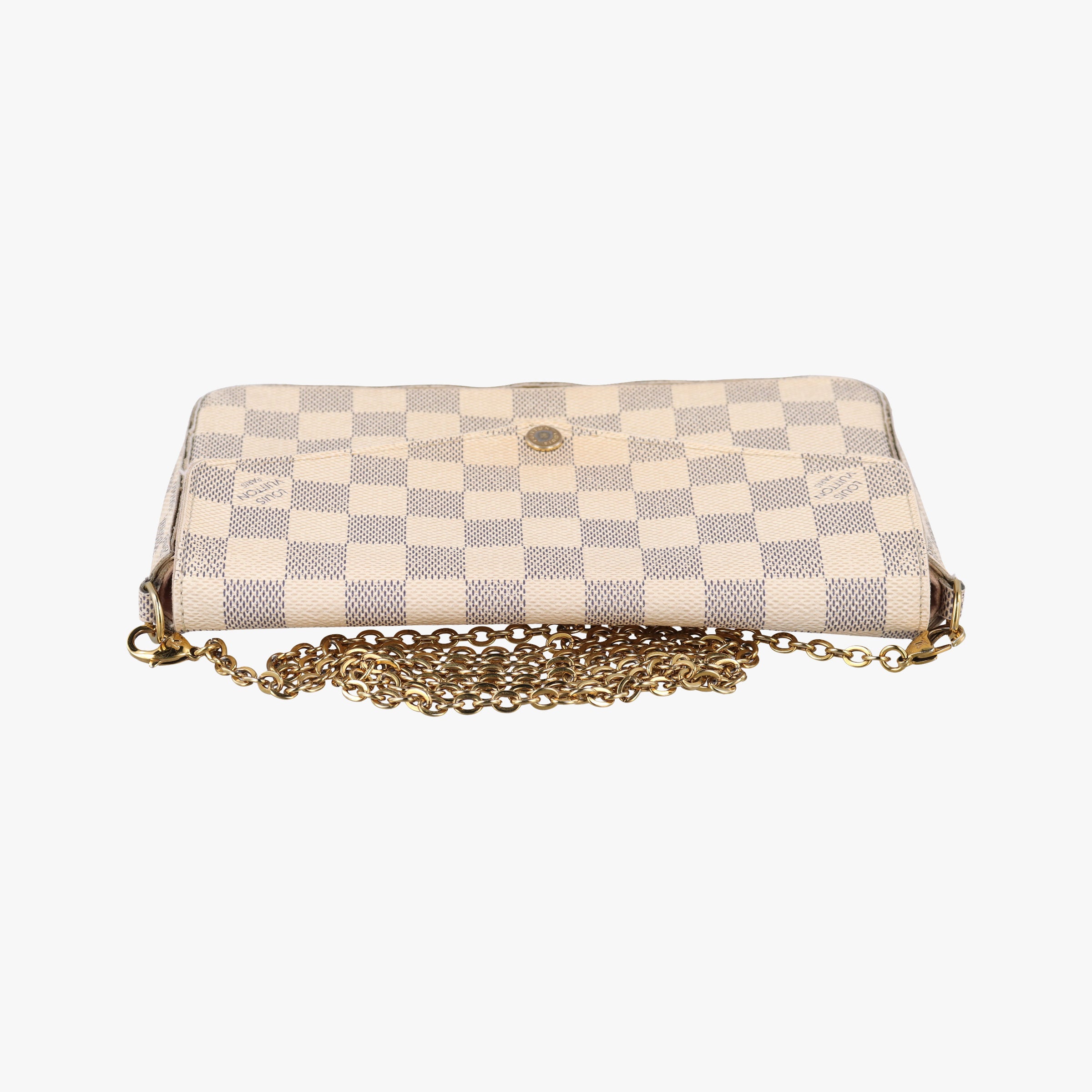 Pochette FéLICIE Azur Damier Canvas N63106 MI2106ポシェットフェリシー アズール ダミエキャンバス N63106 MI2106
