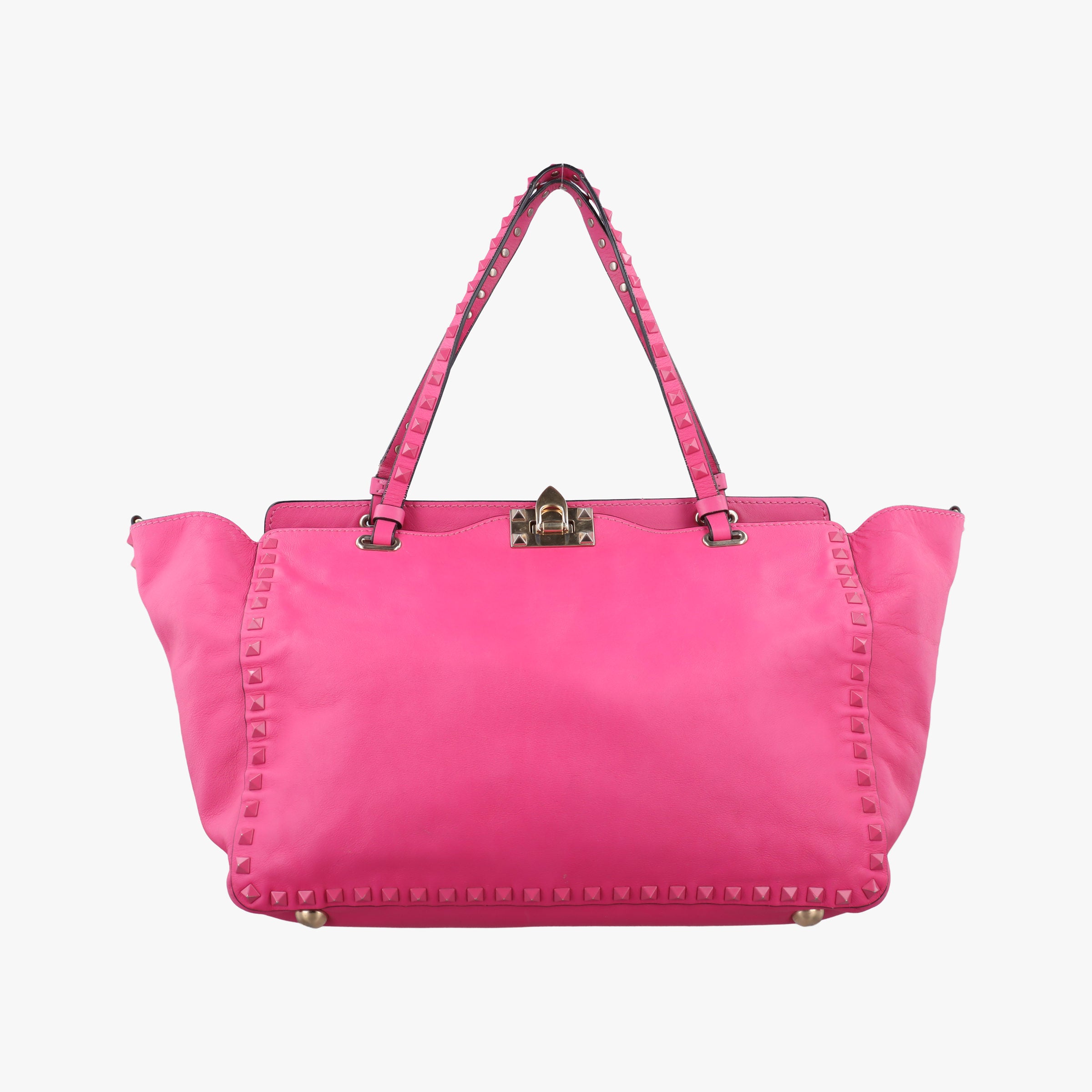 Rockstud Rose Leather Lot number unknownロックスタッズ ローズ レッド レザー 製番不明