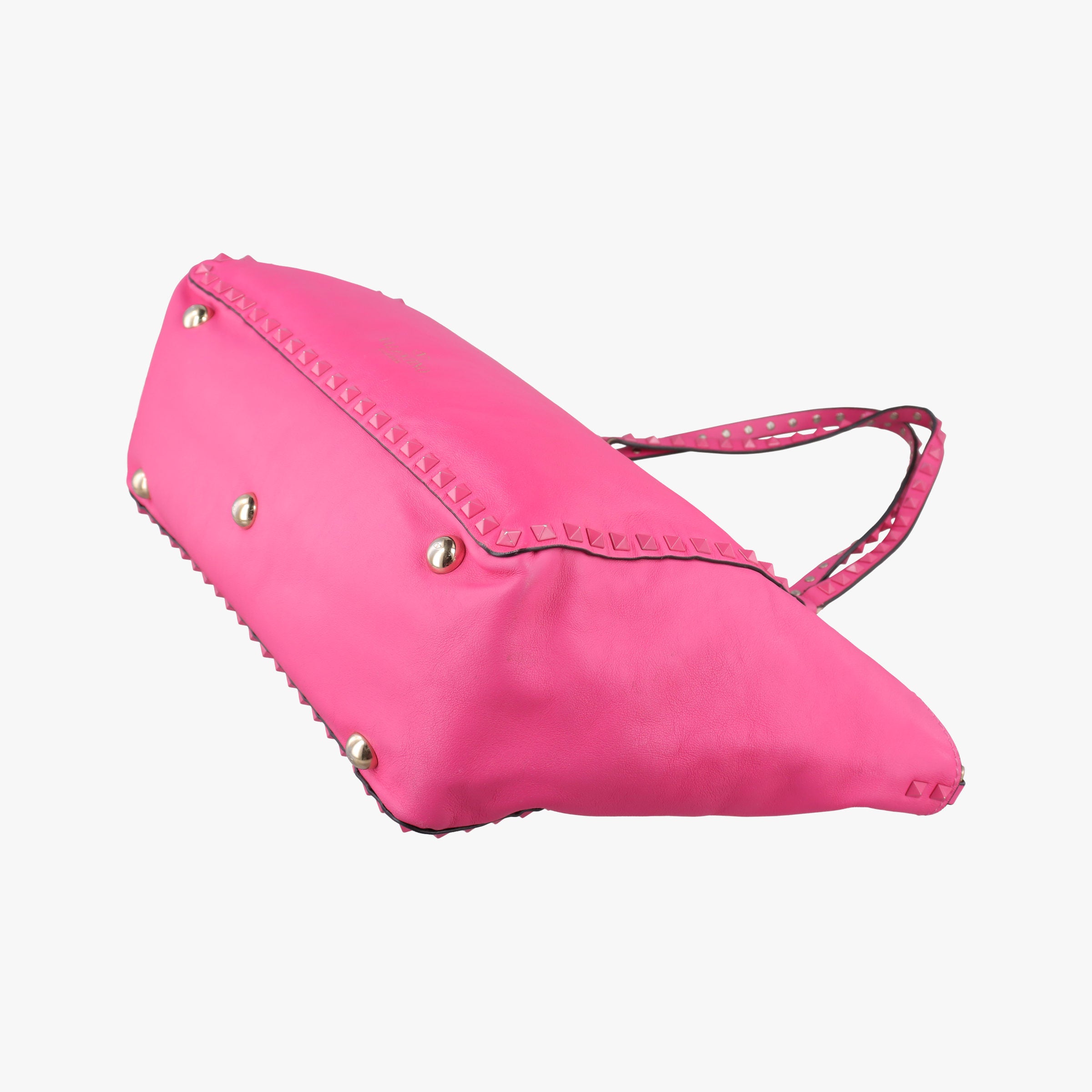 Rockstud Rose Leather Lot number unknownロックスタッズ ローズ レッド レザー 製番不明