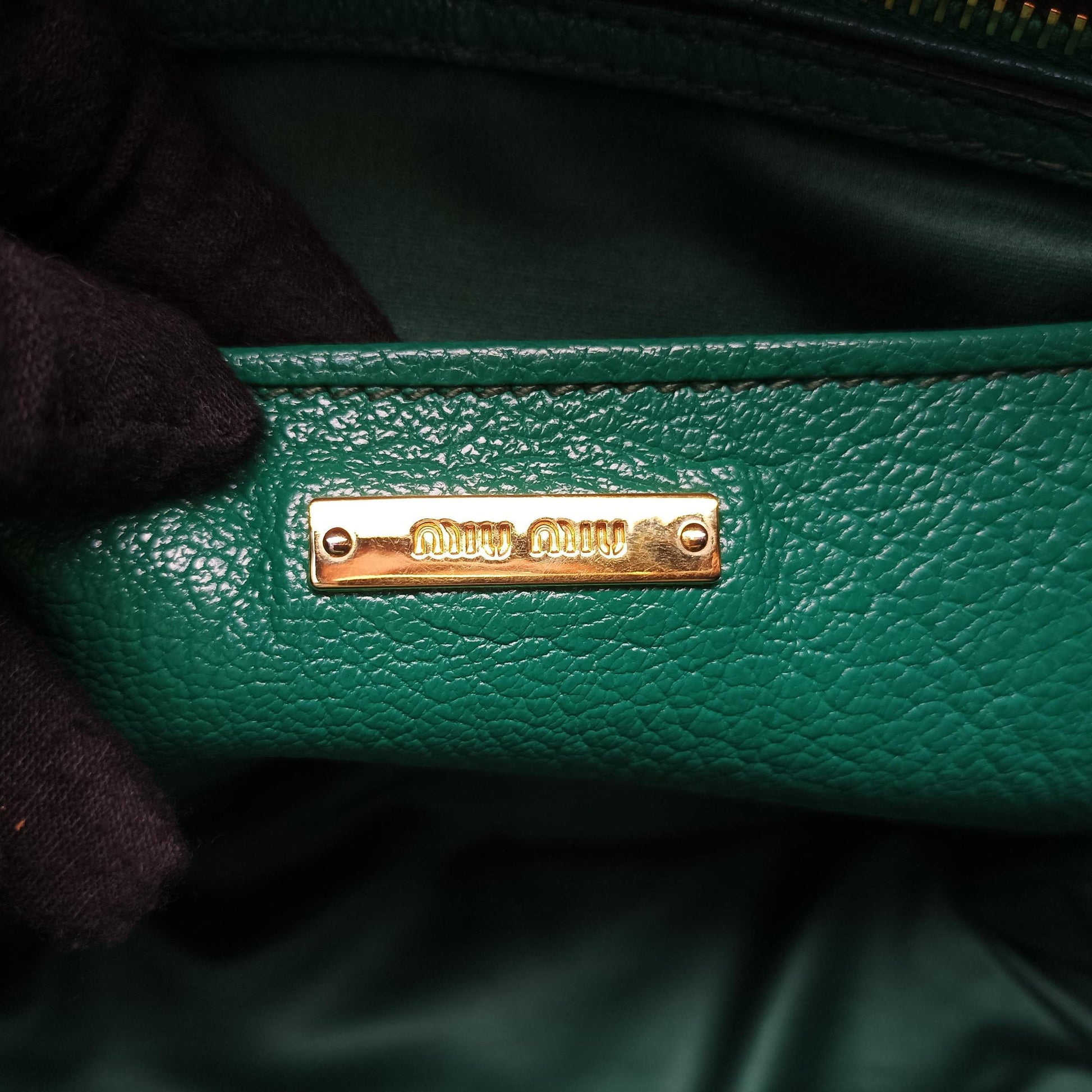 Vitello Caribu Green Leather RN0620 53ヴィッテロ カリブ グリーン レザー RN0620 53