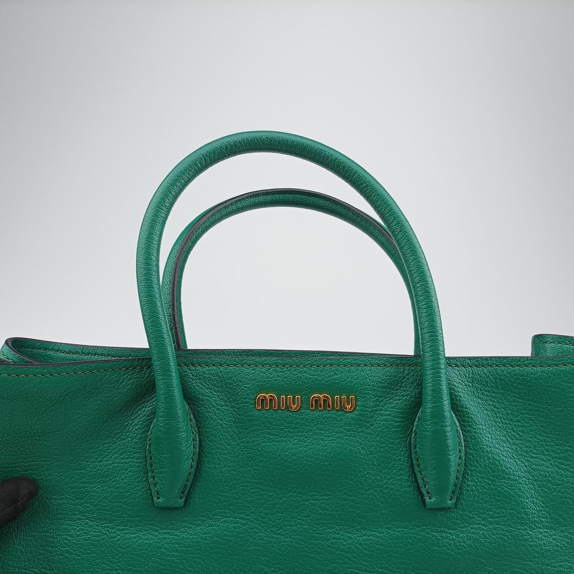 Vitello Caribu Green Leather RN0620 53ヴィッテロ カリブ グリーン レザー RN0620 53