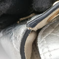 Lady Dior Silver lambskin 02-MA-0127レディディオール シルバー ラムスキン 02-MA-0127