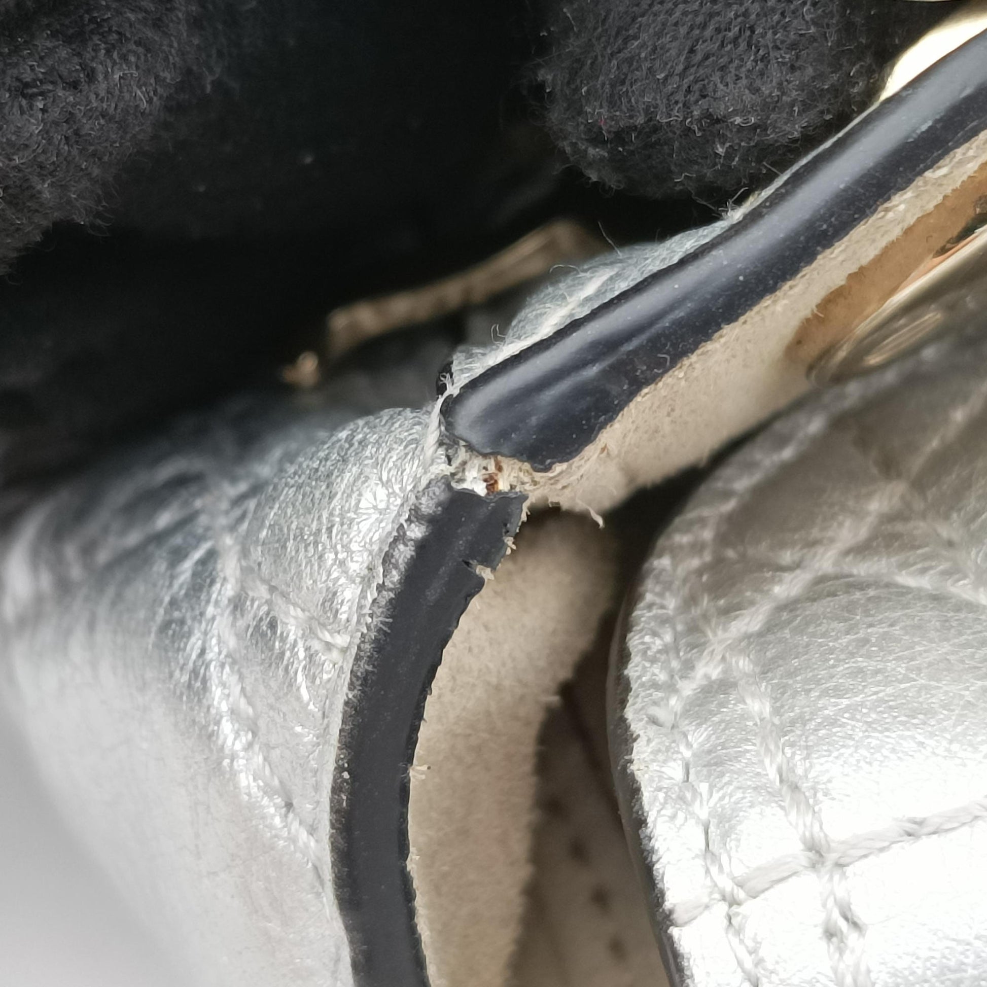 Lady Dior Silver lambskin 02-MA-0127レディディオール シルバー ラムスキン 02-MA-0127