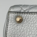 Lady Dior Silver lambskin 02-MA-0127レディディオール シルバー ラムスキン 02-MA-0127