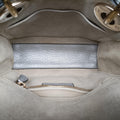 Lady Dior Silver lambskin 02-MA-0127レディディオール シルバー ラムスキン 02-MA-0127
